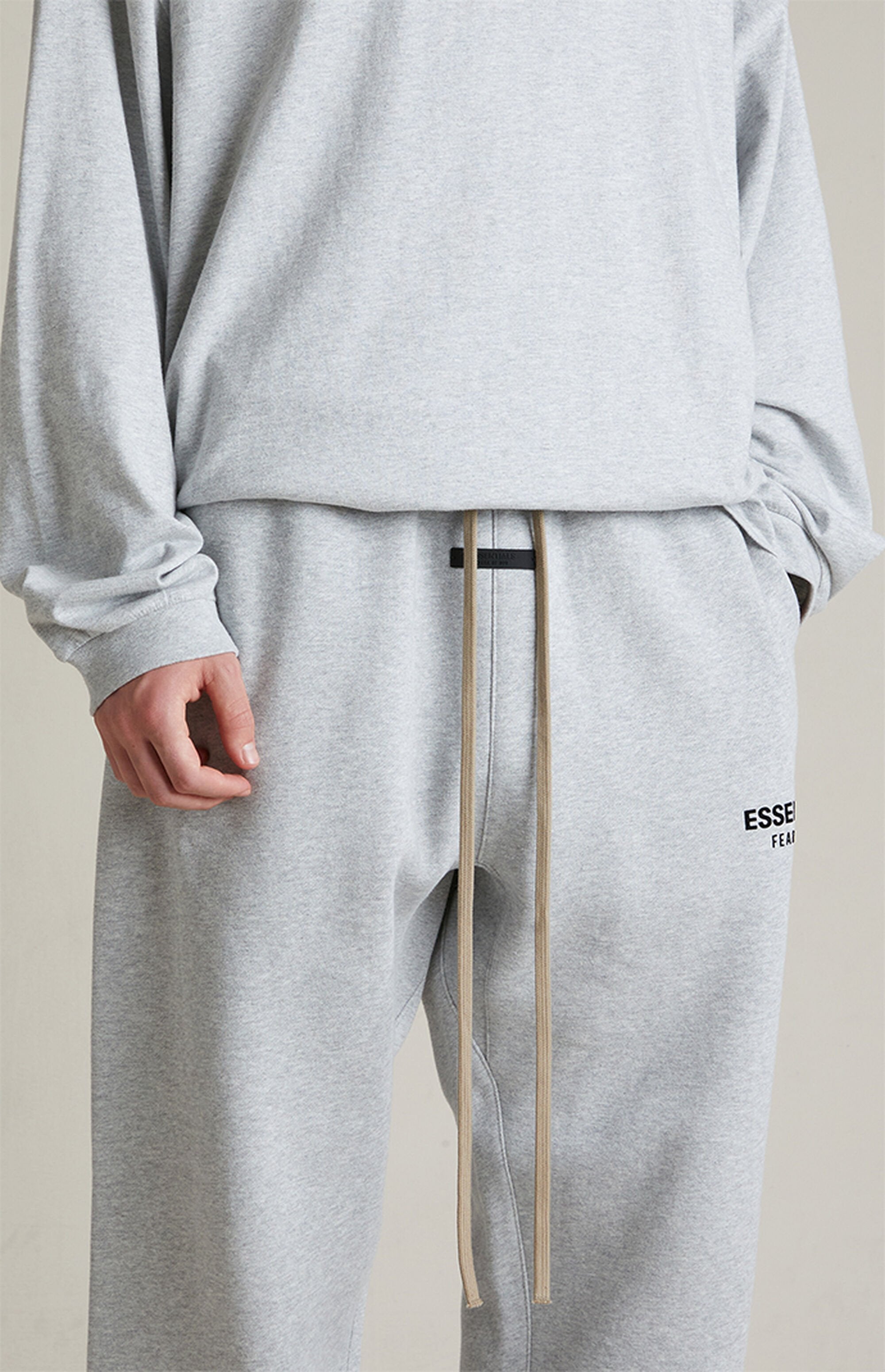 Essentials Sweatpants “Light Heather Gray” (FW24)