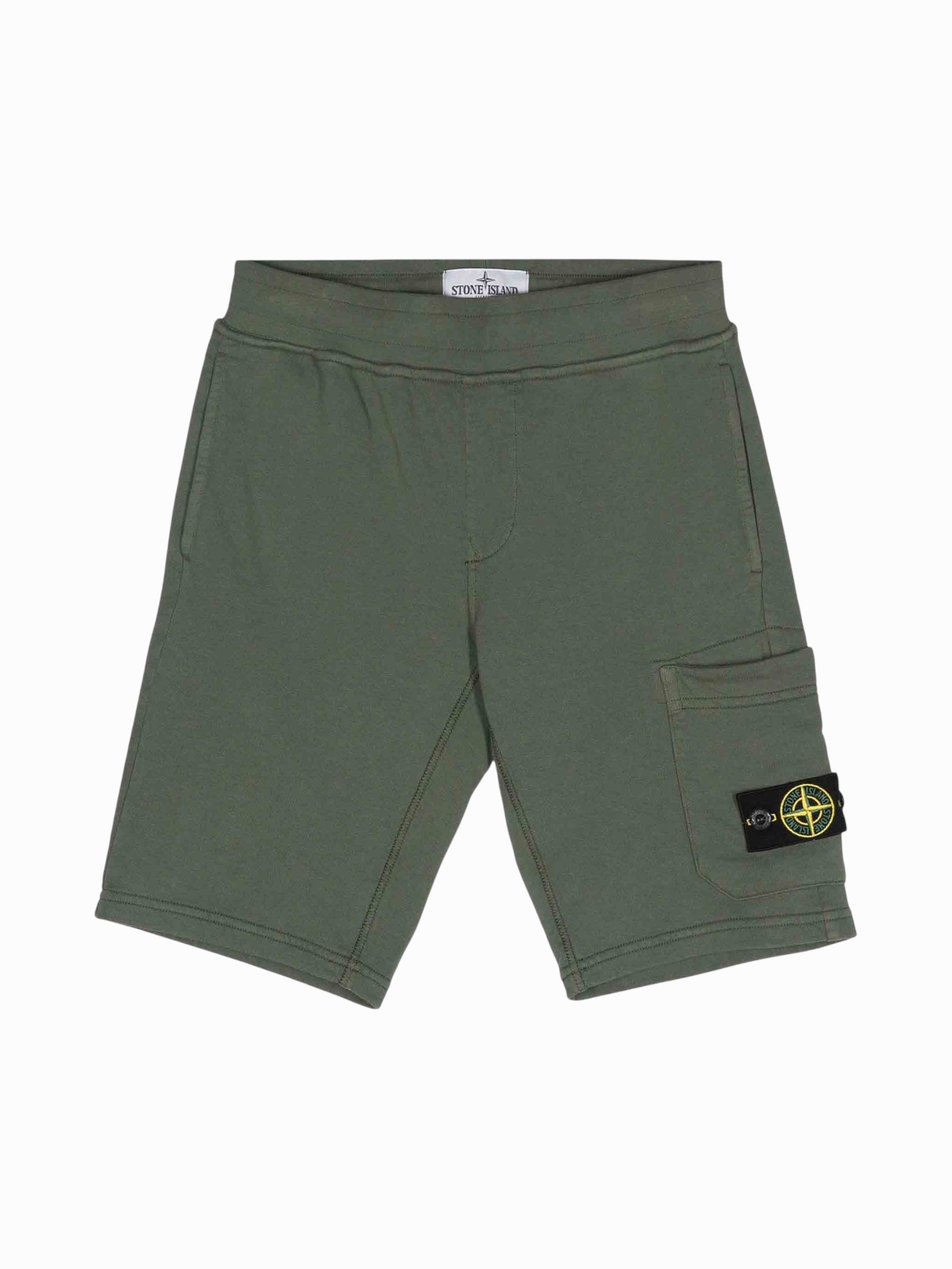 Stone Island Junior Shorts “Olive”