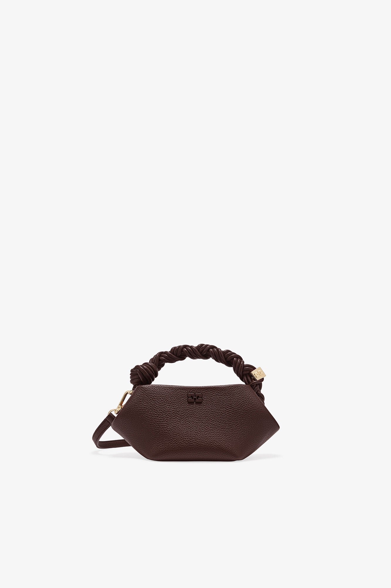 Ganni Bag Mini Bou “Brown Grained”