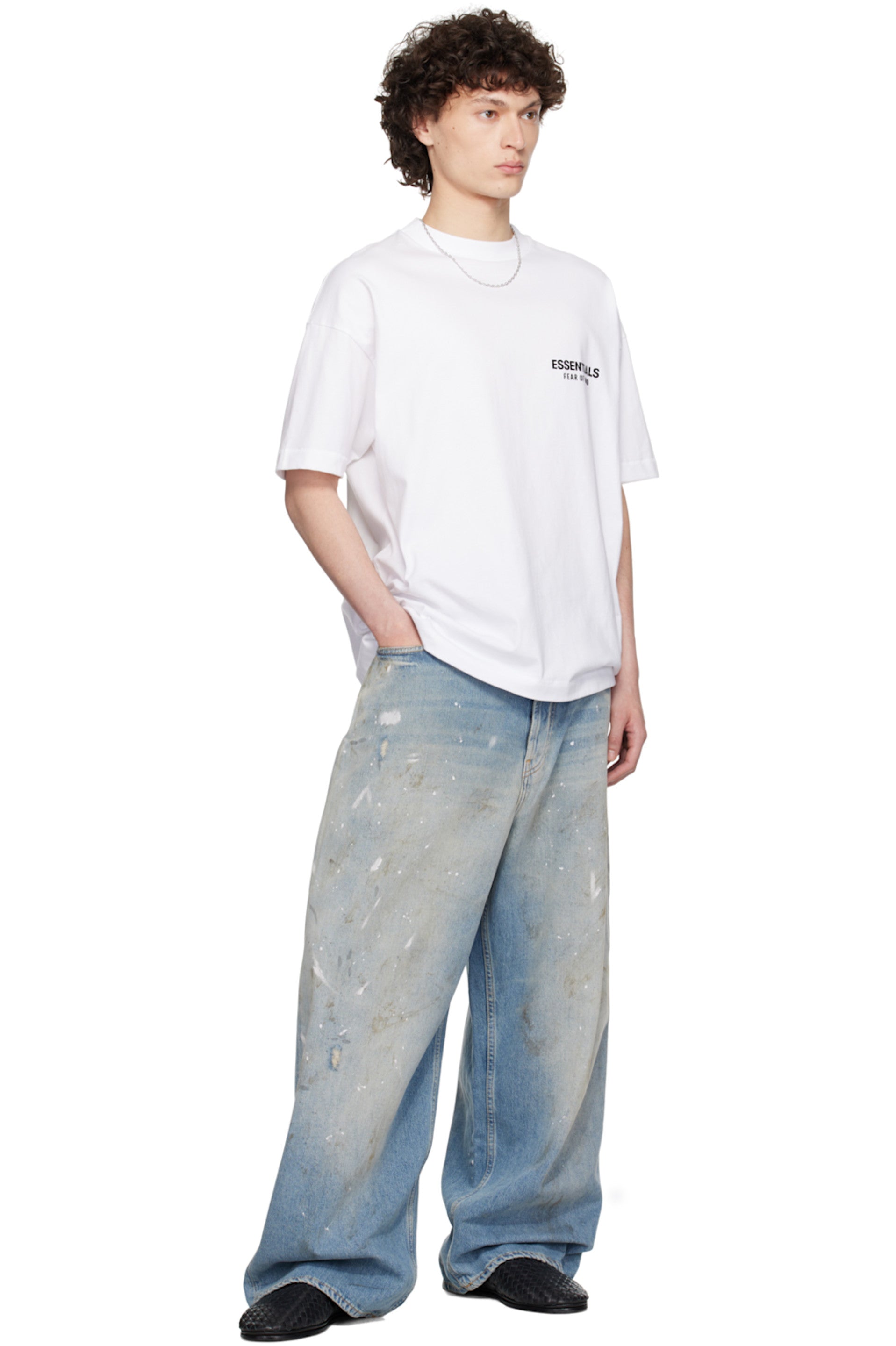 Essentials T Shirt “Bright White” (SS25)