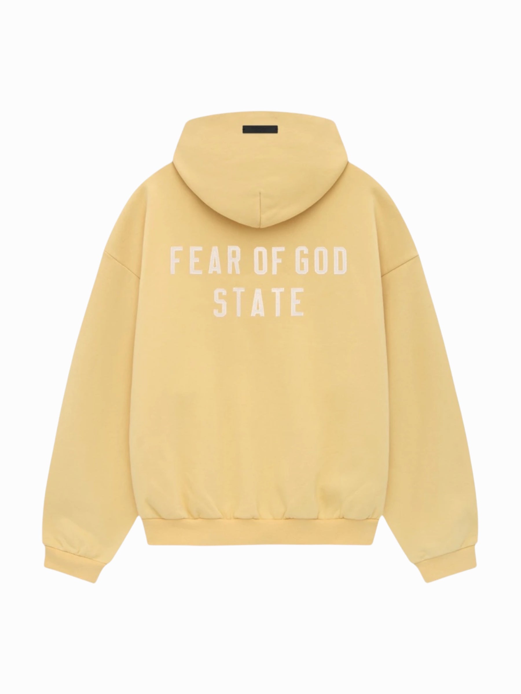 Essentials Heavy Full Zip Up Hoodie “Amber”