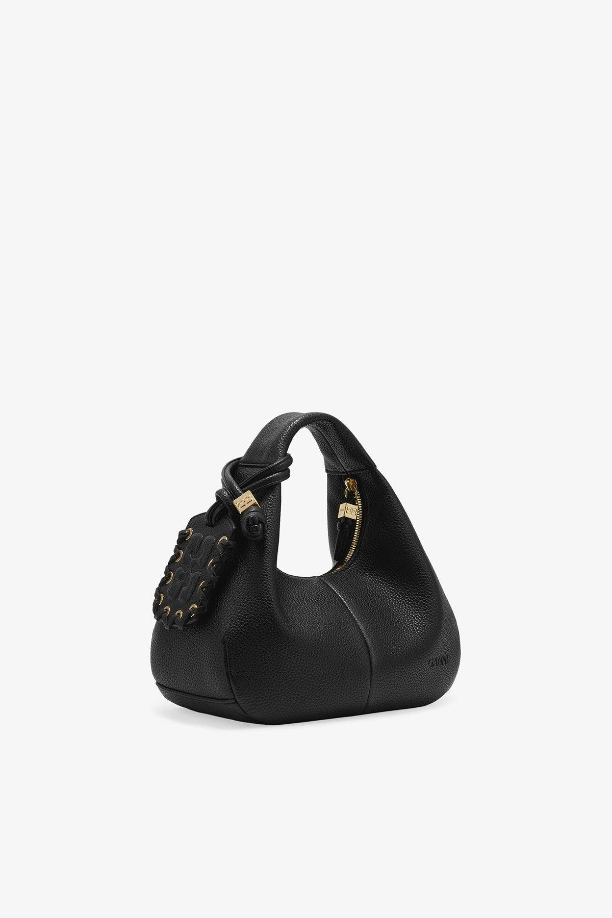 Ganni Bag Mini Hobo “Black"