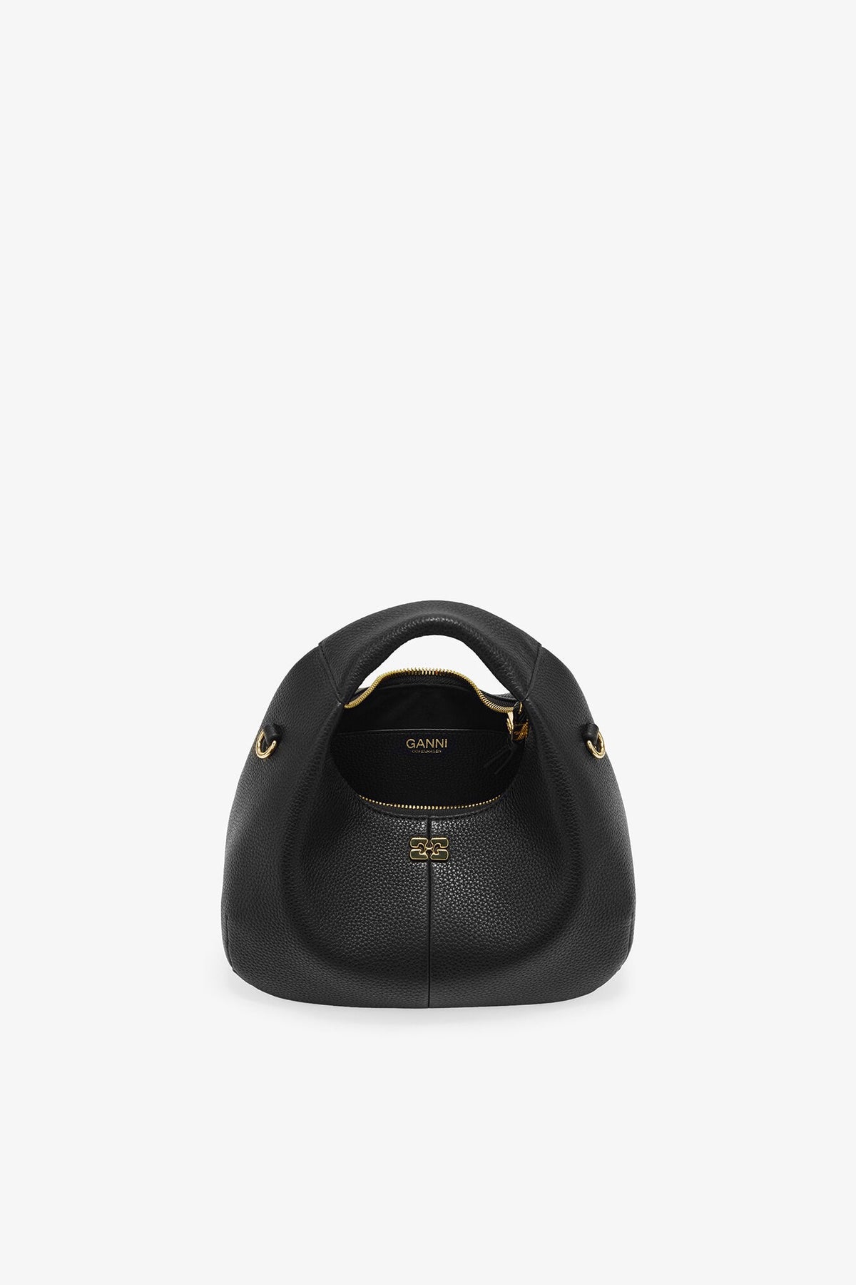 Ganni Bag Mini Hobo “Black"