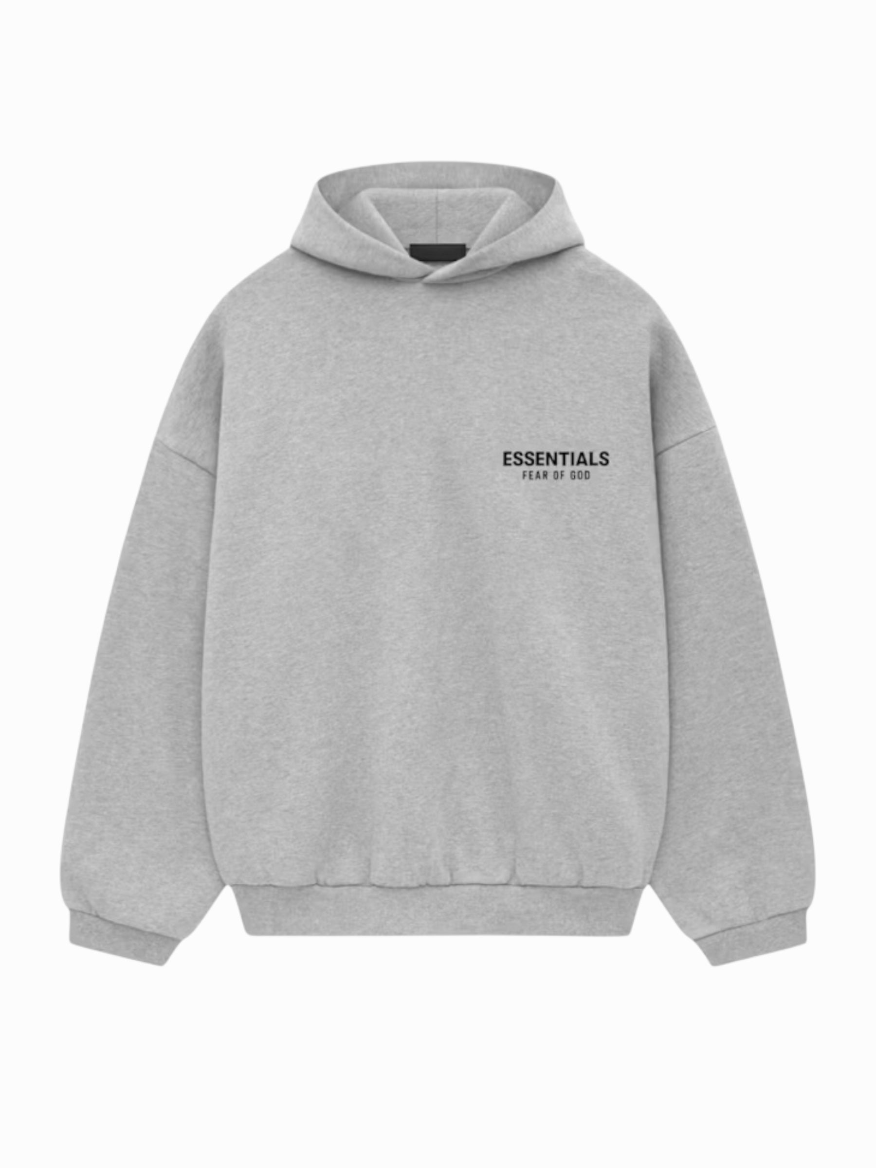 Essentials Hoodie “Light Heather Gray” (FW24)