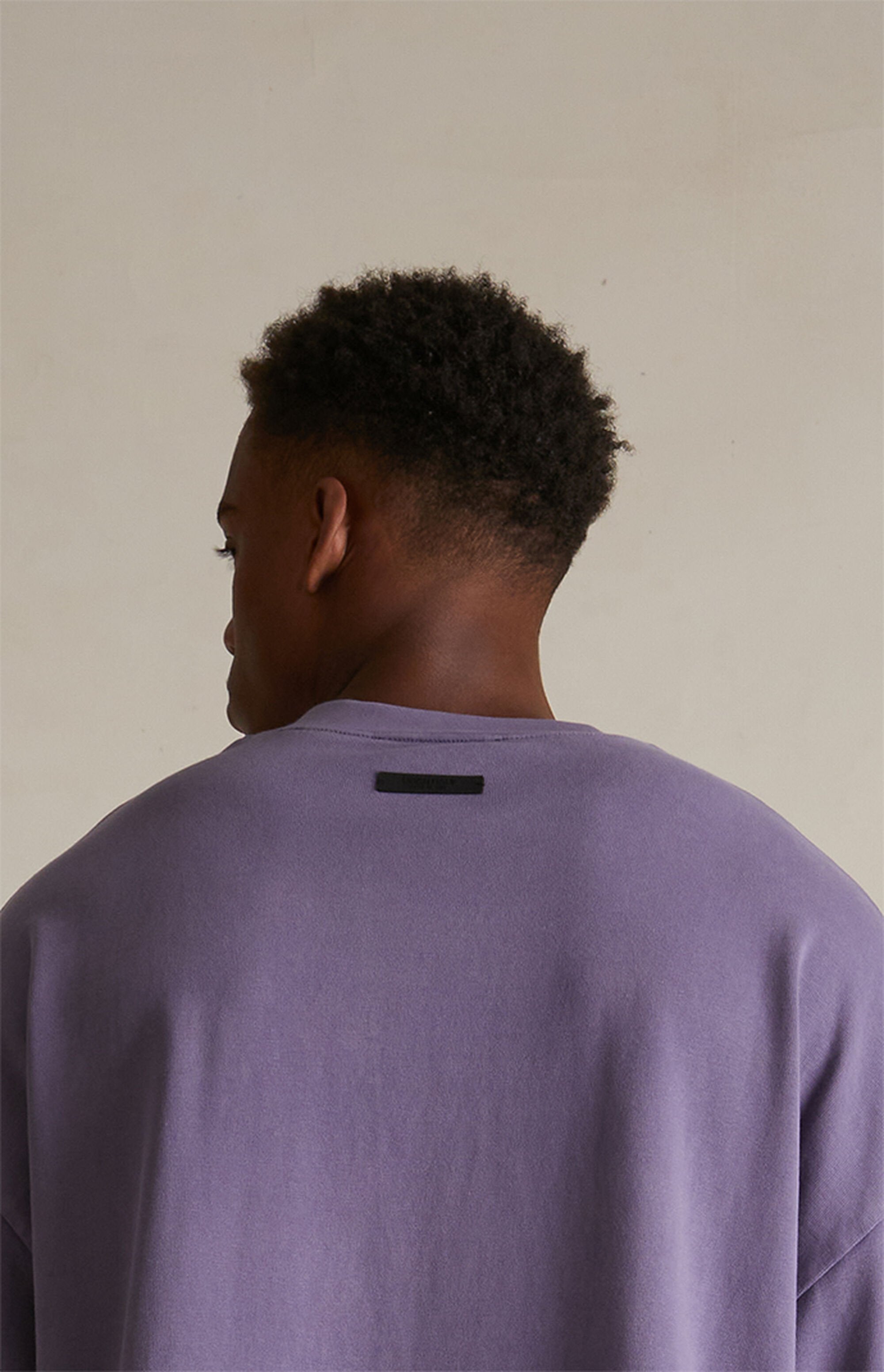 Essentials Heavy Long Sleeve T Shirt “Lavender” (FW24)