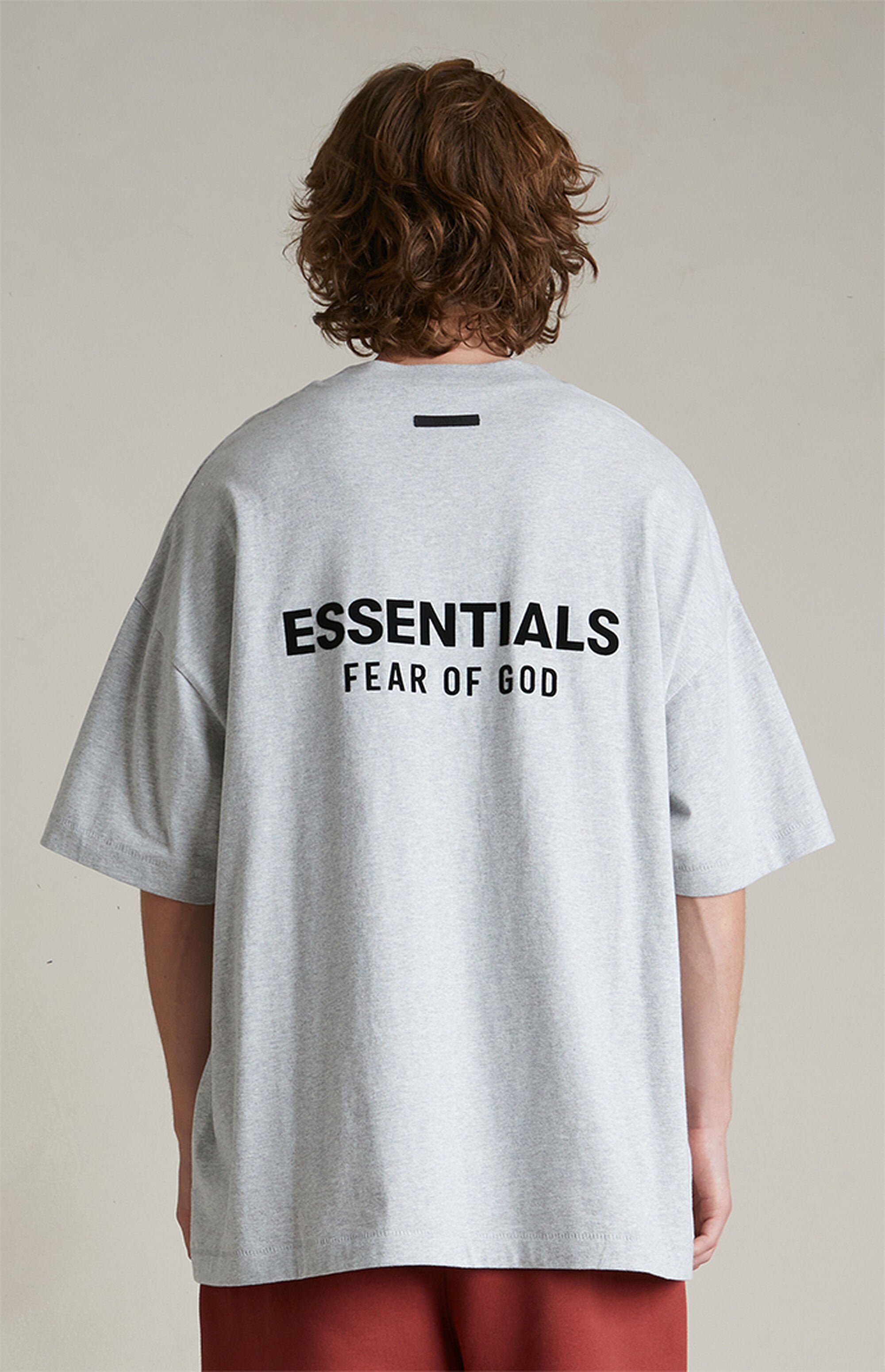 Essentials T Shirt “Light Heather Grey” (FW24)