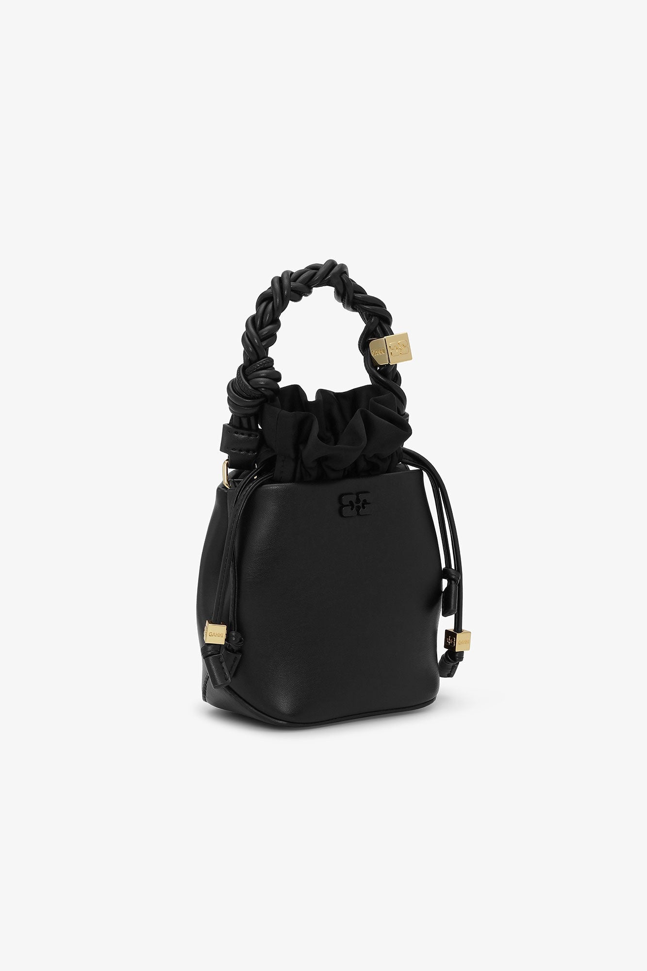 Ganni Bag Mini Bou Bucket "Black"
