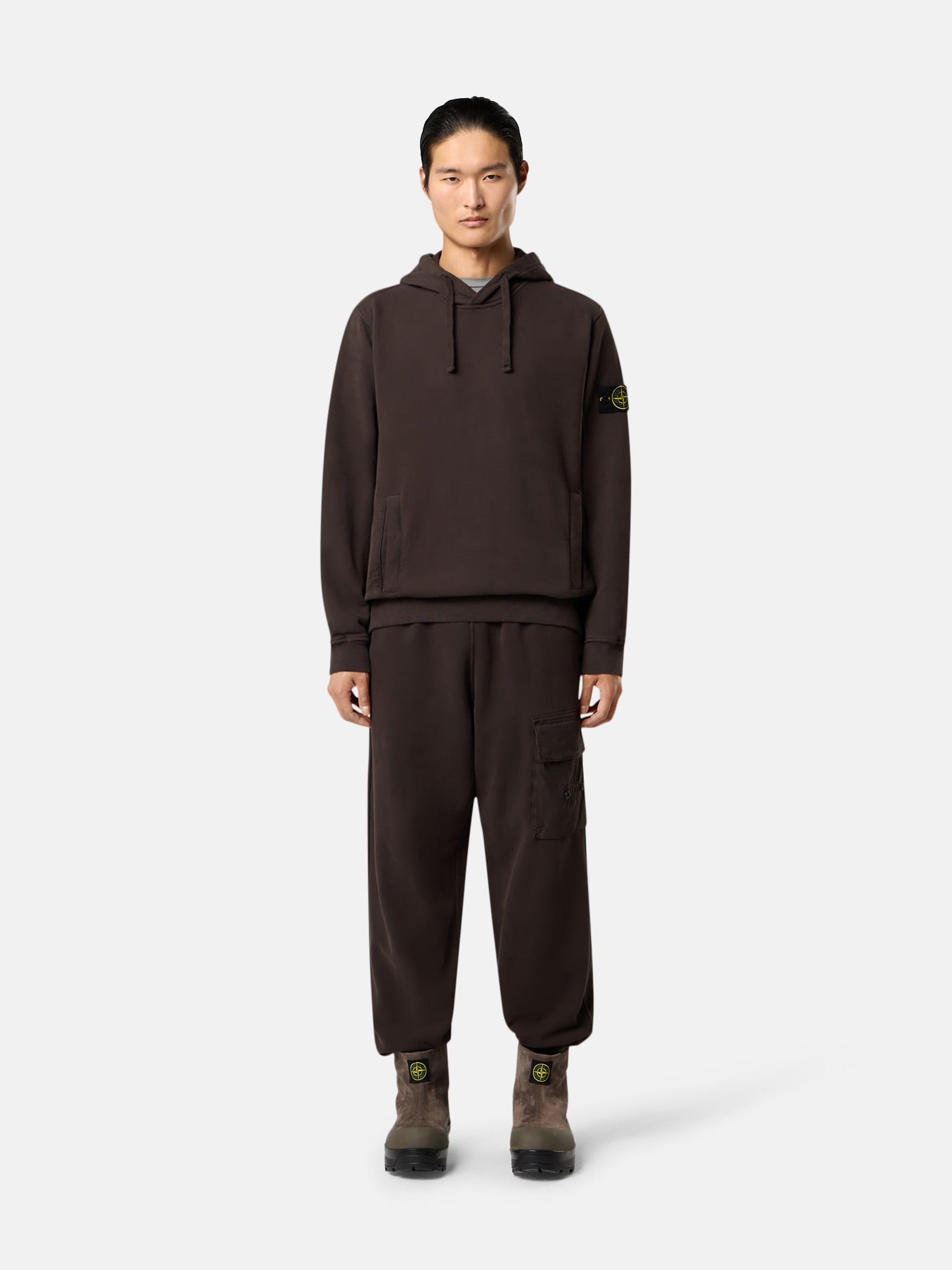 Stone Island Hoodie “Lead Grey"