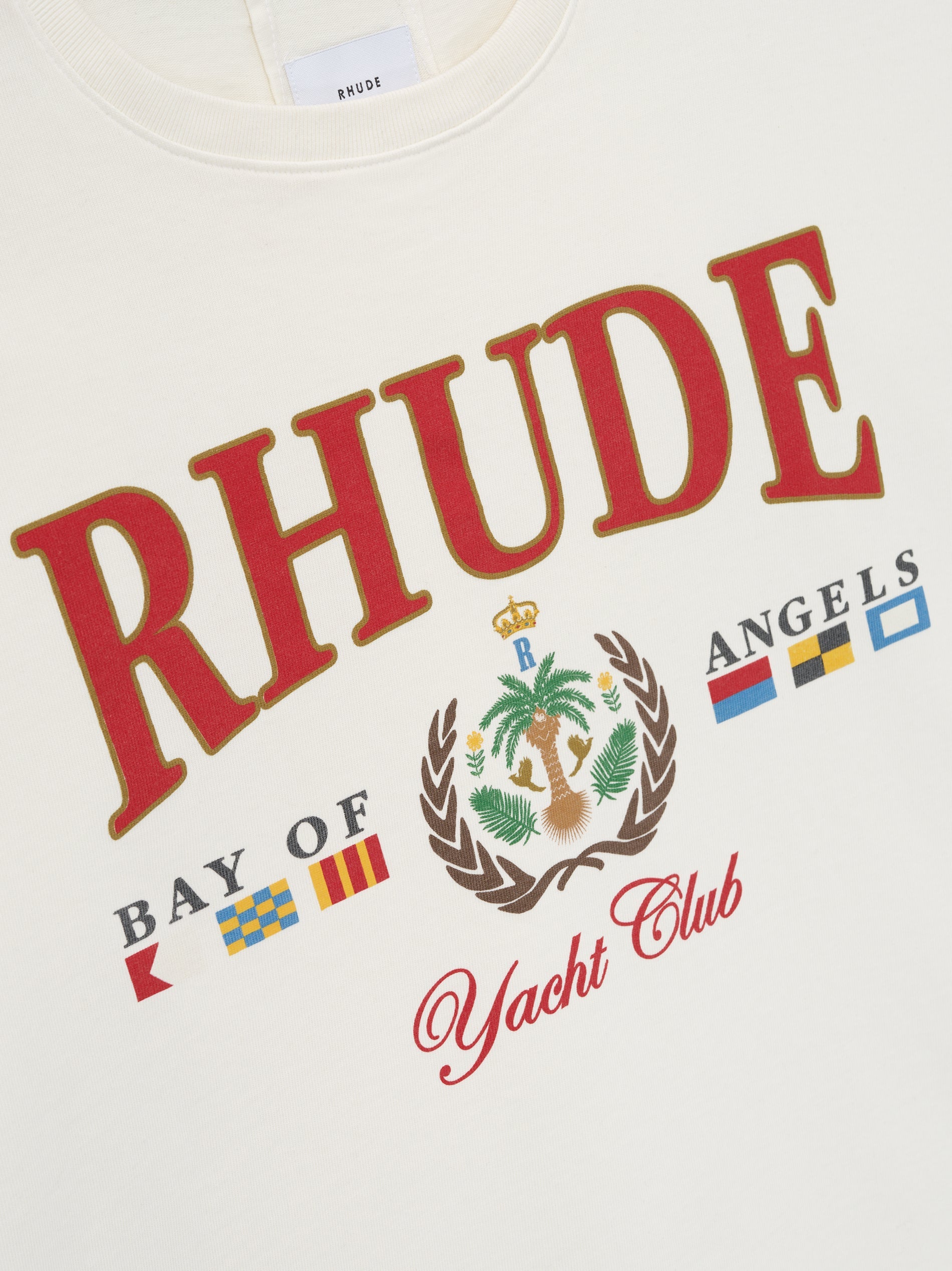 Rhude T Shirt "BAY OF ANGELS YACHT"