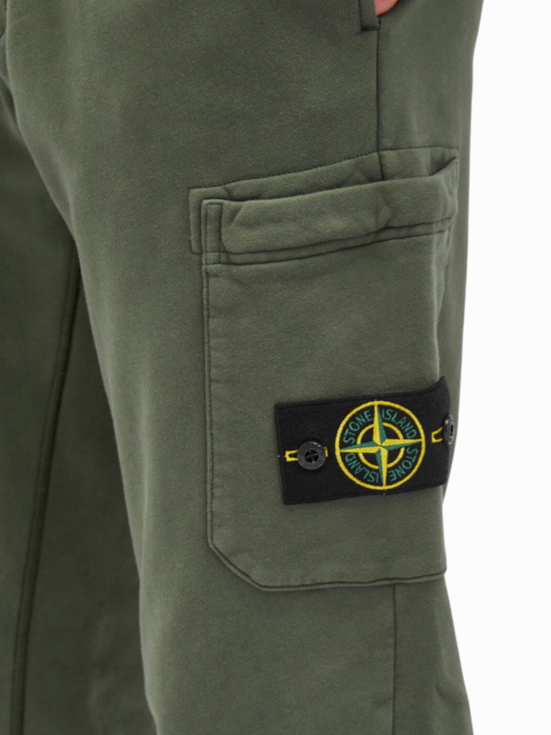 Stone Island Junior Sweatpants “Olive”