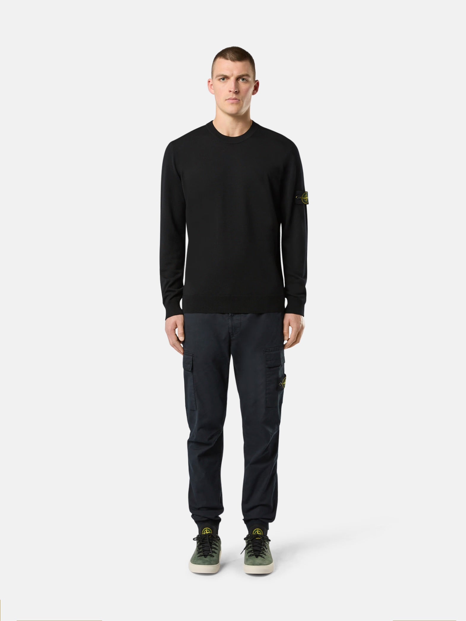 Stone Island Knit Crewneck “Black”