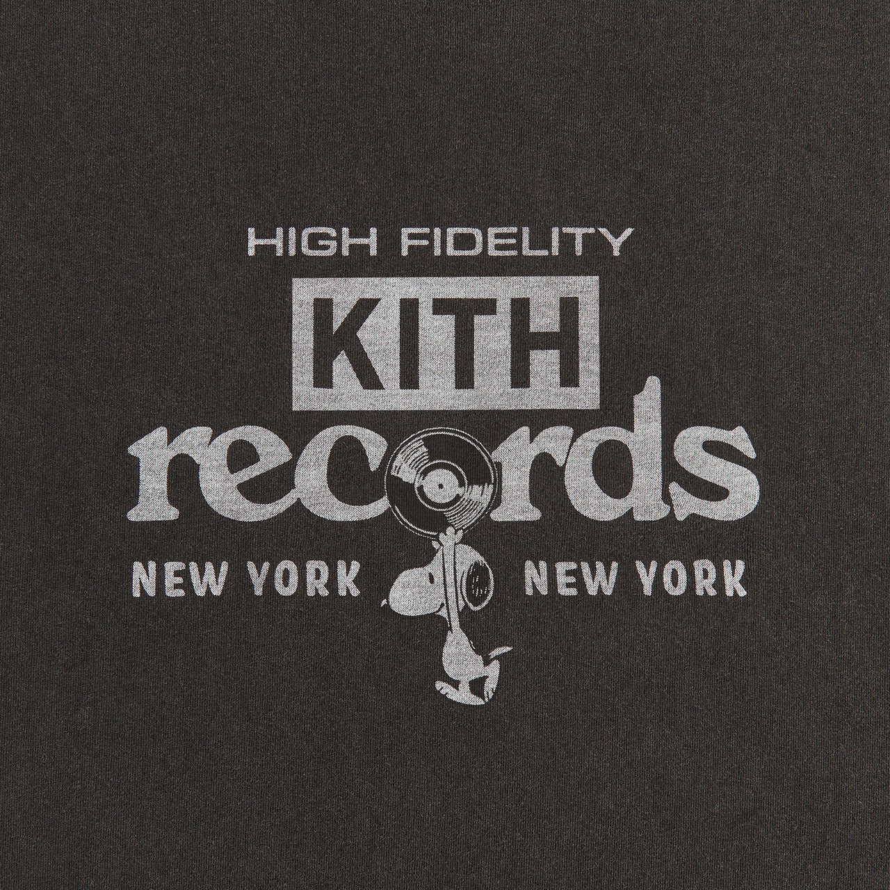 Kith x Peanuts T Shirt “High Fidelity Vintage”