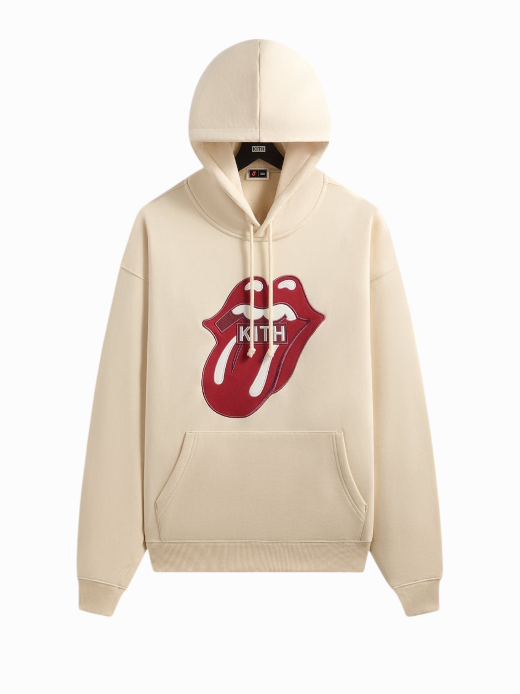 Kith x Rolling Stones Hoodie “Classic Logo Muslin”