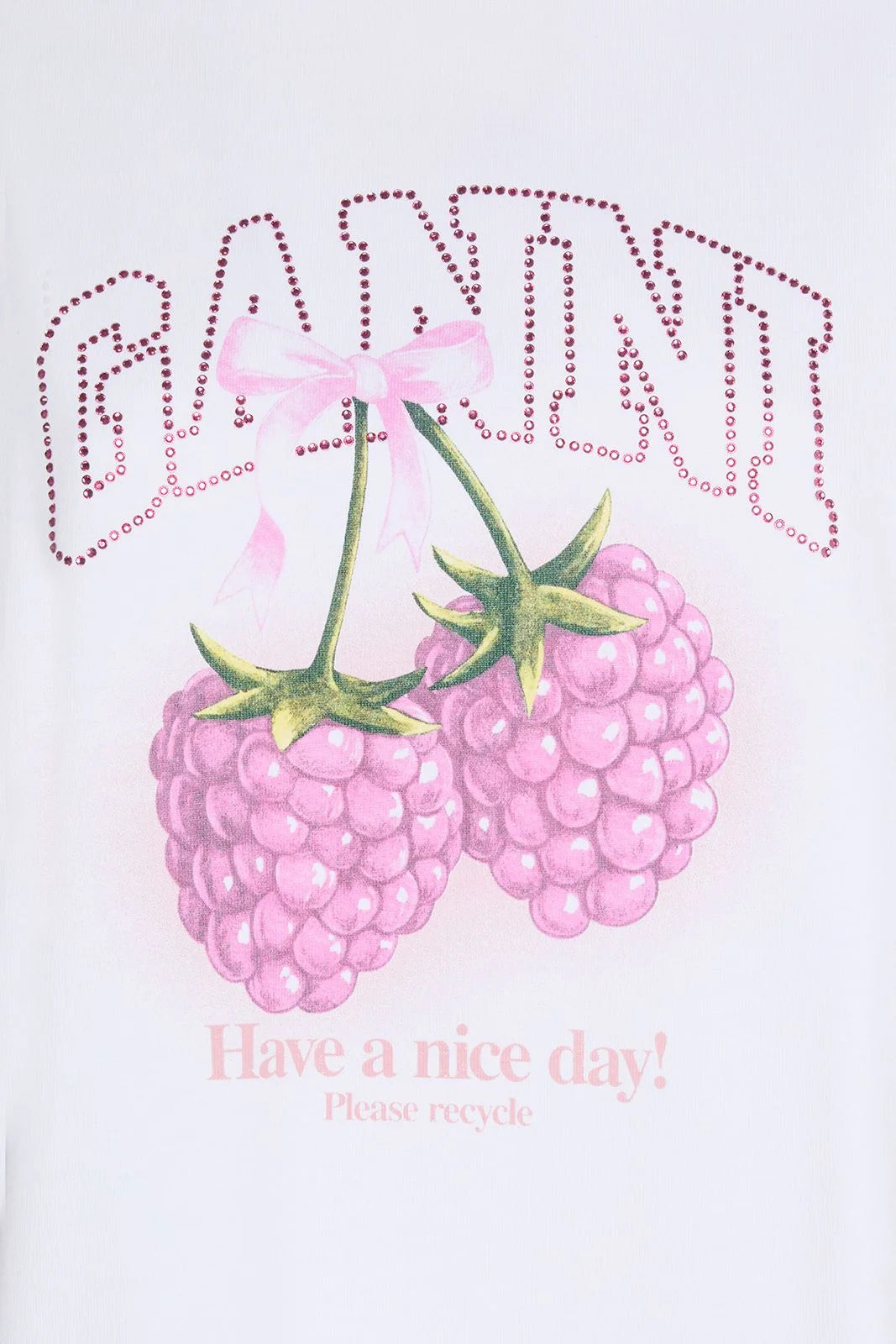Ganni T Shirt “Raspberry”