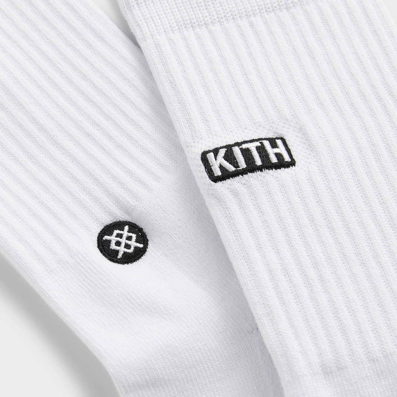 Kith Crew Socks Classic 2.0 “White”