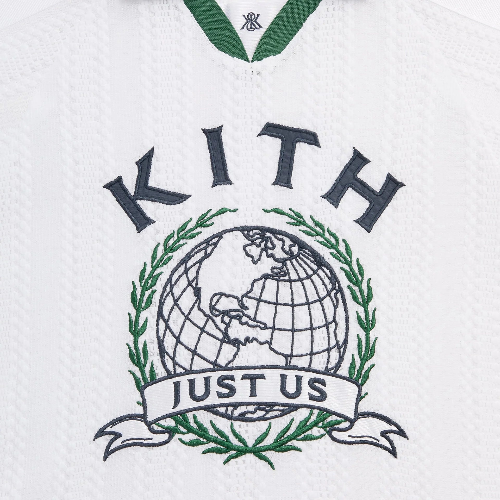Kith Jersey Ladder Lace “White”