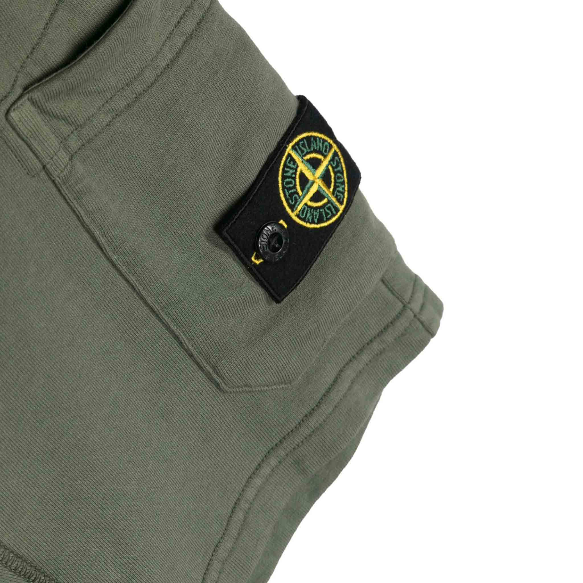 Stone Island Junior Shorts “Olive”