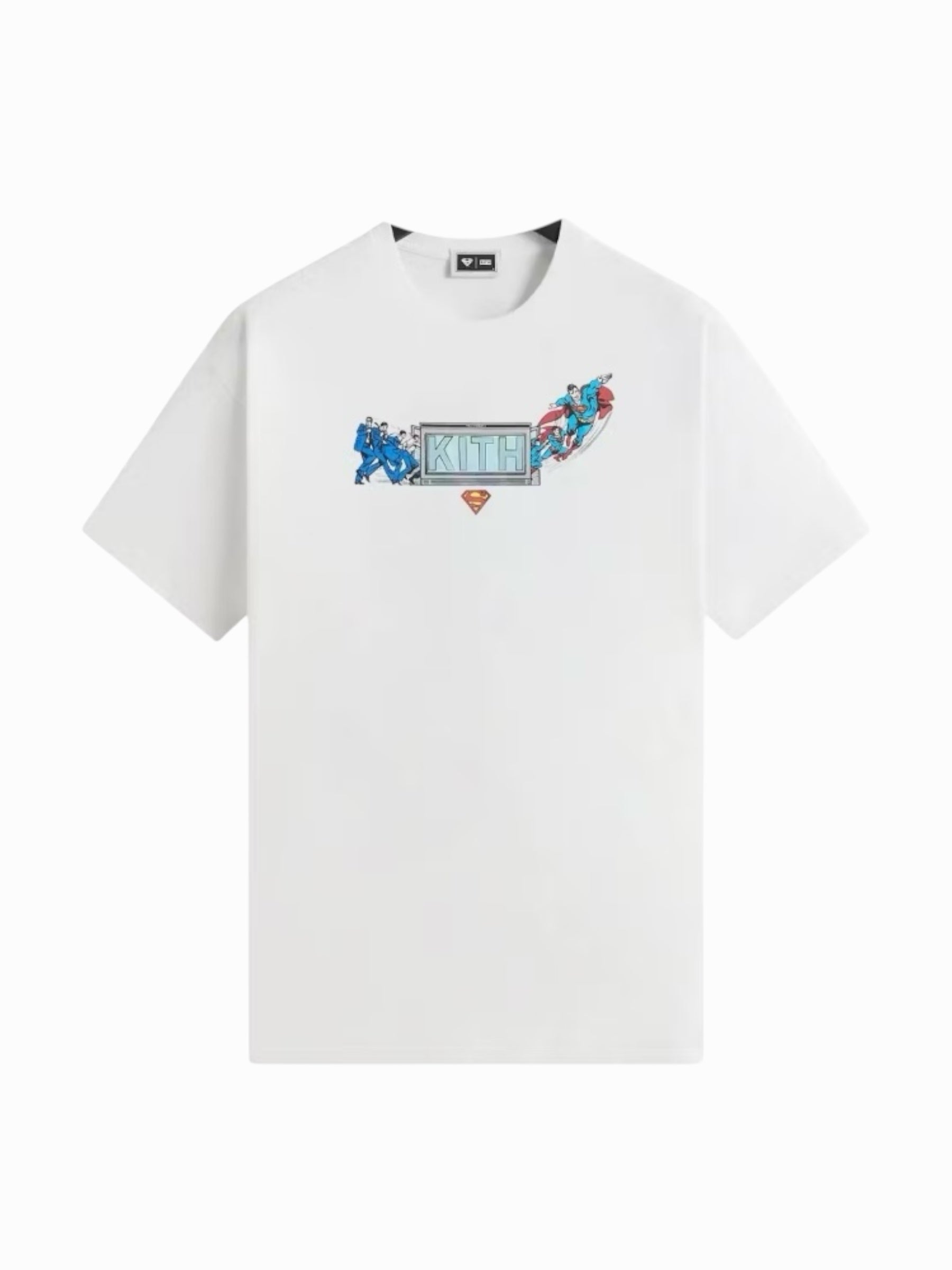 Kith x Superman T Shirt “Booth Vintage White”