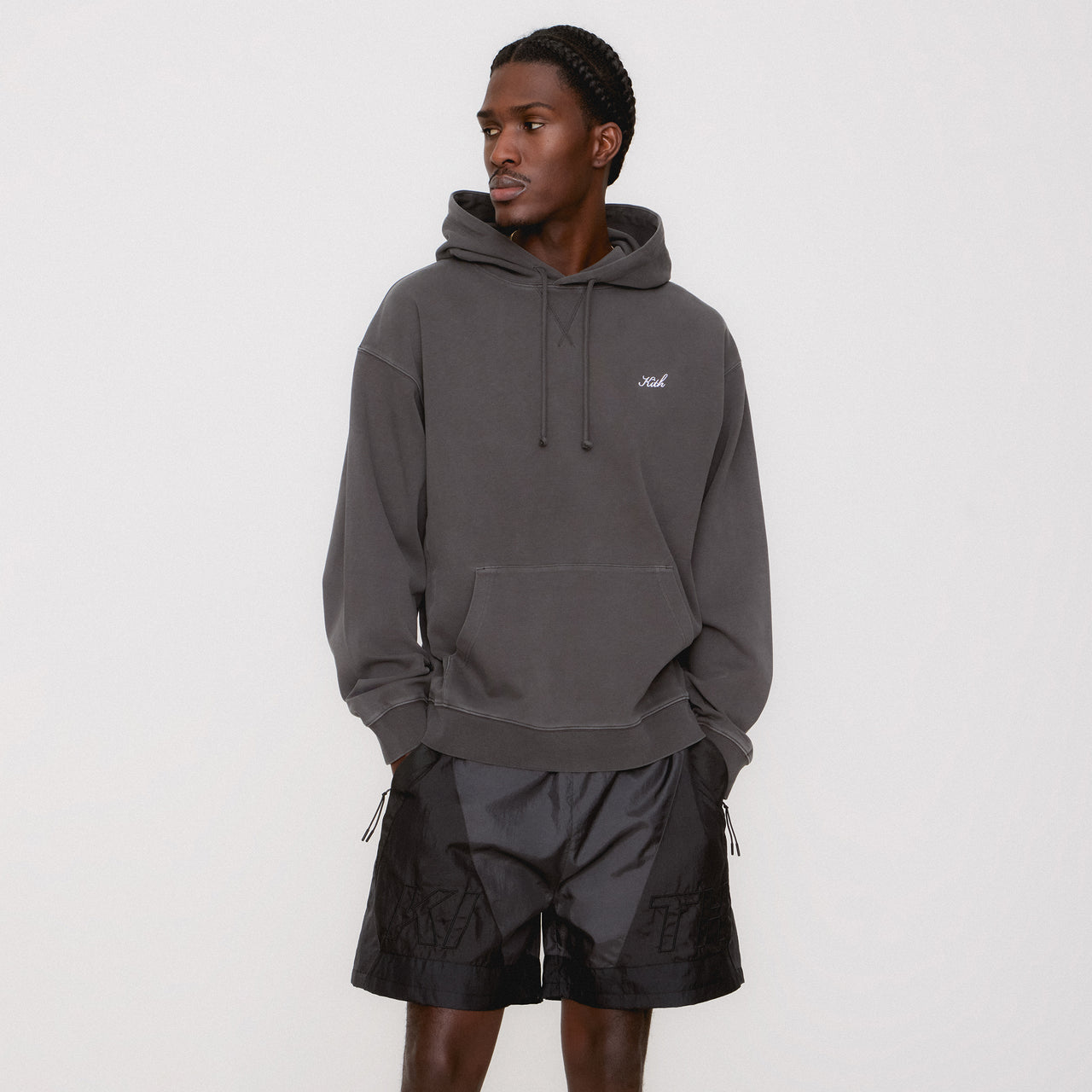 Kith Washed Turbo Shorts “Black”