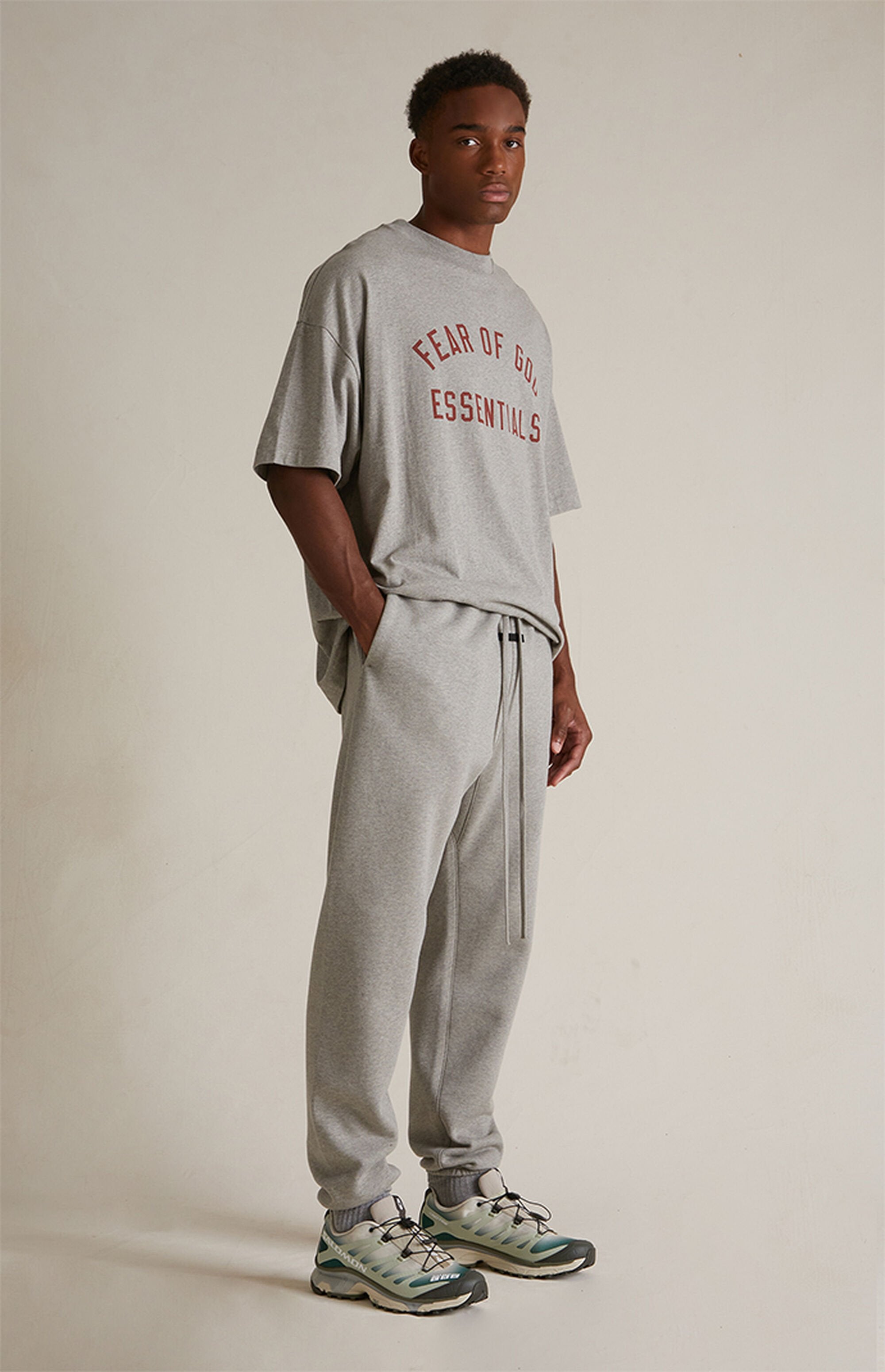 Essentials T Shirt “Dark Heather” (FW24)