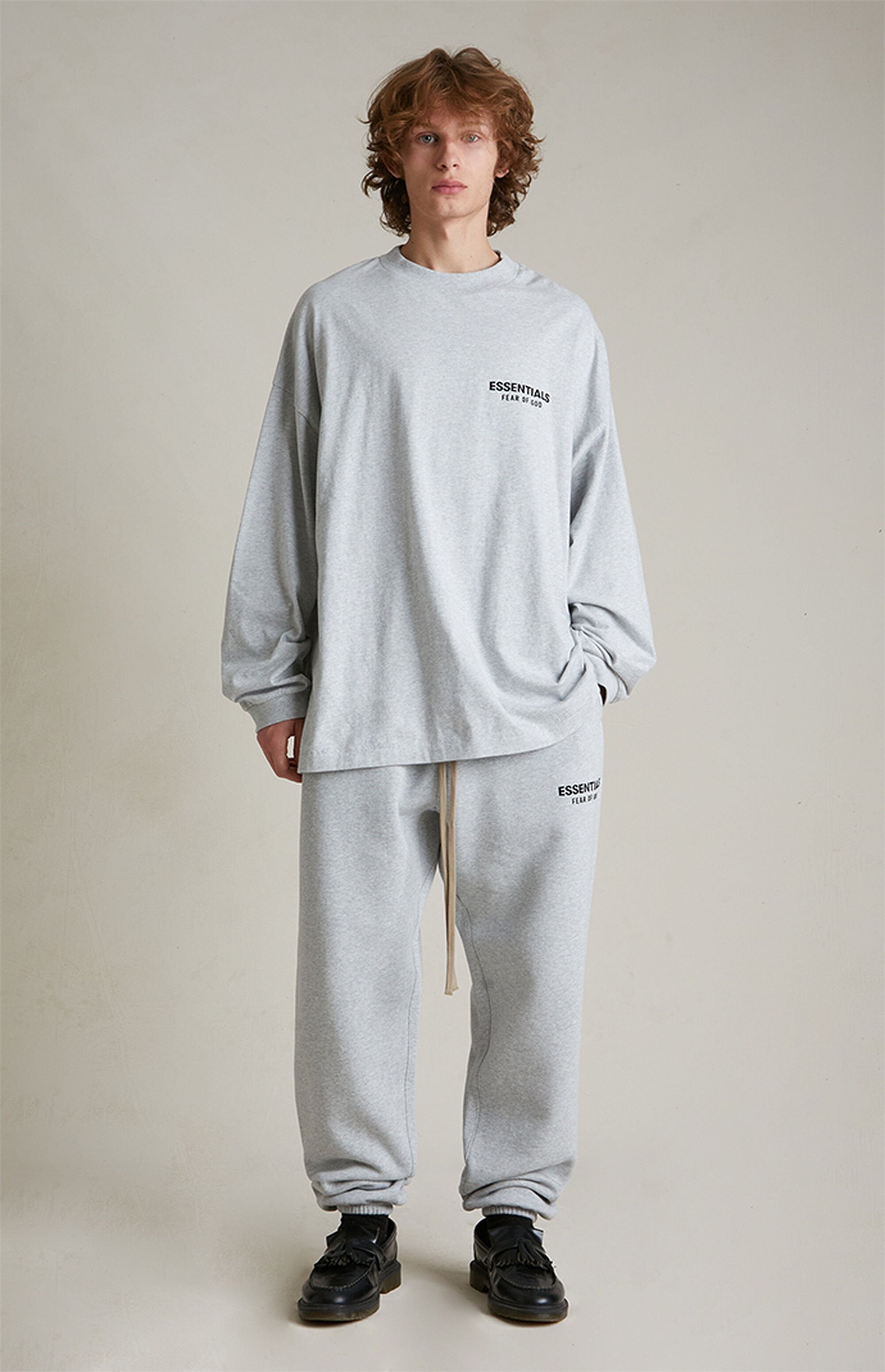 Essentials Sweatpants “Light Heather Gray” (FW24)