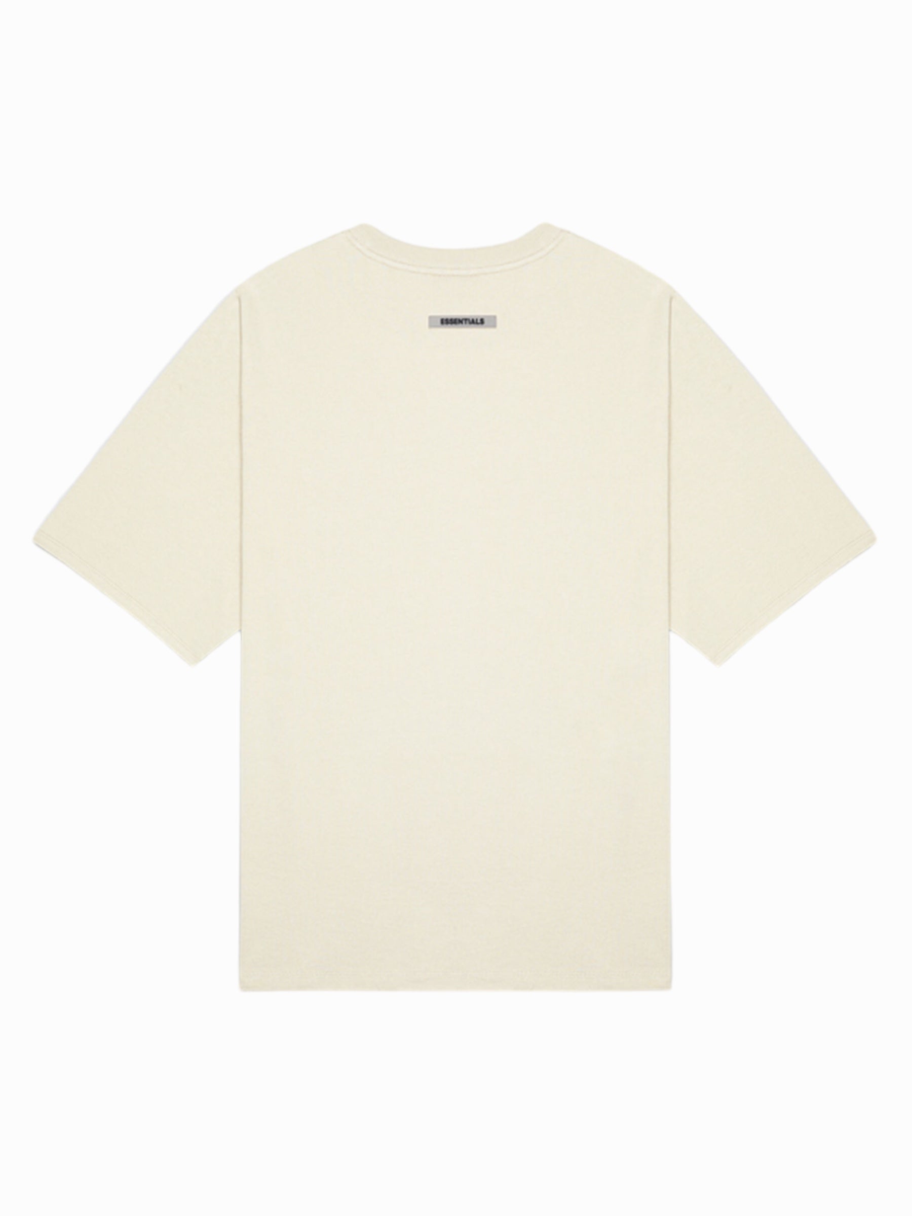 Essentials T Shirt Appliqué Logo “Butter Cream”