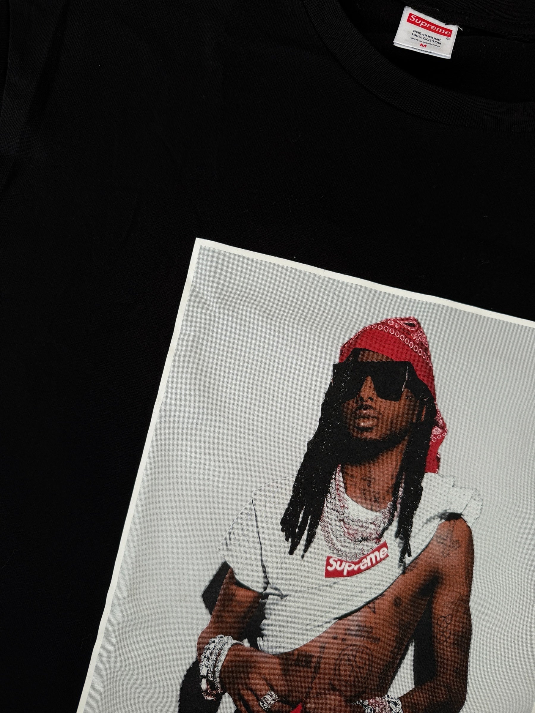 Supreme x Playboi Carti T Shirt “Photo Tee Black"