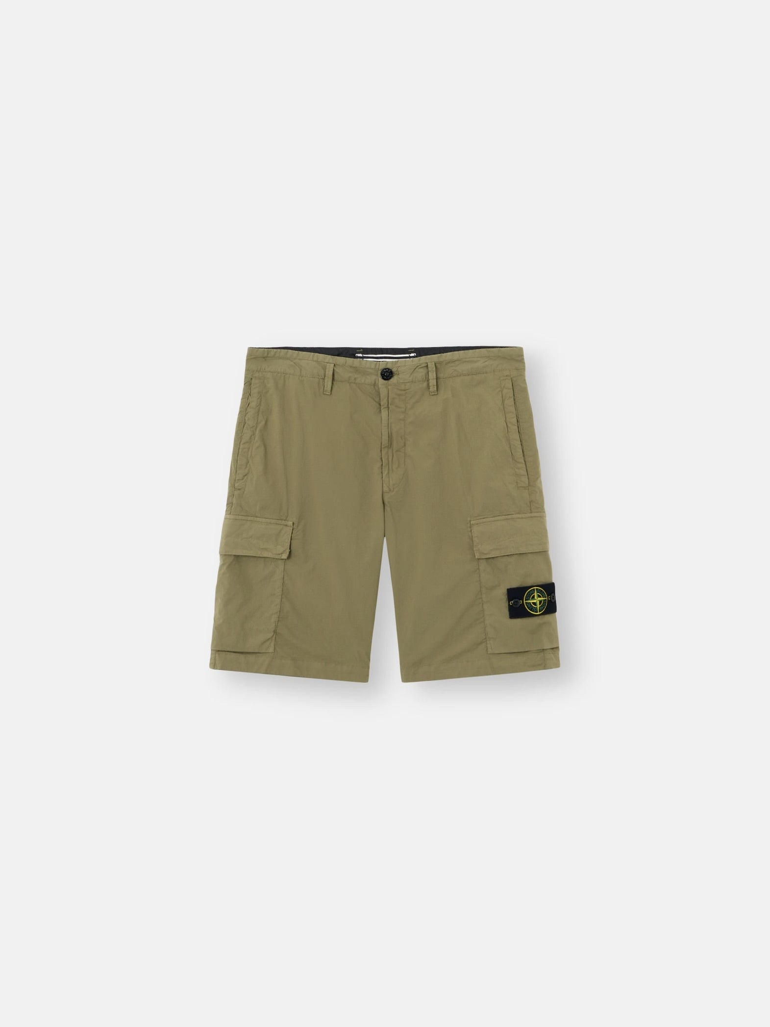 Stone Island Cargo Bermuda Shorts "Olive Green"