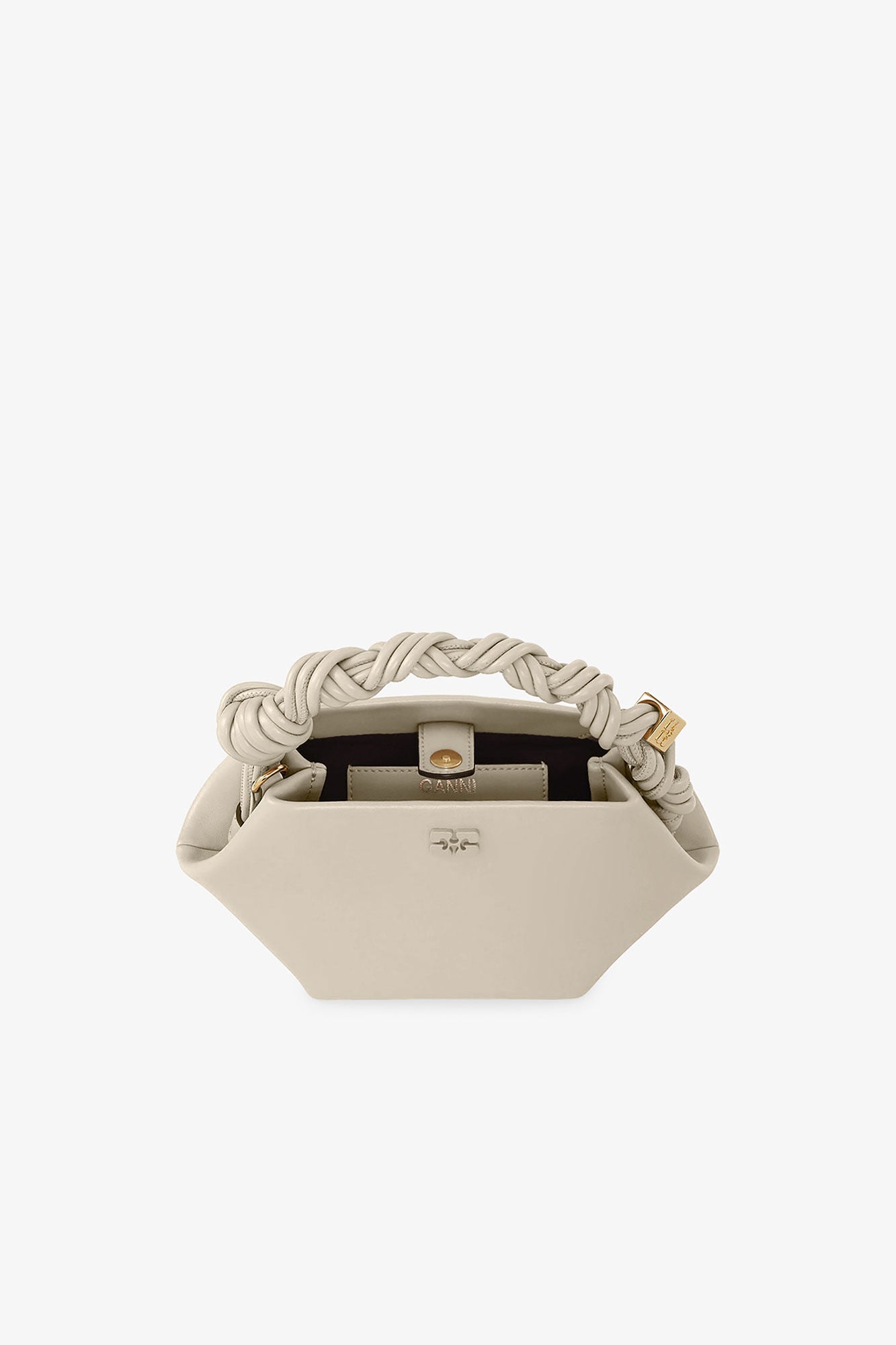 Ganni Bag Mini Bou "Light Grey”