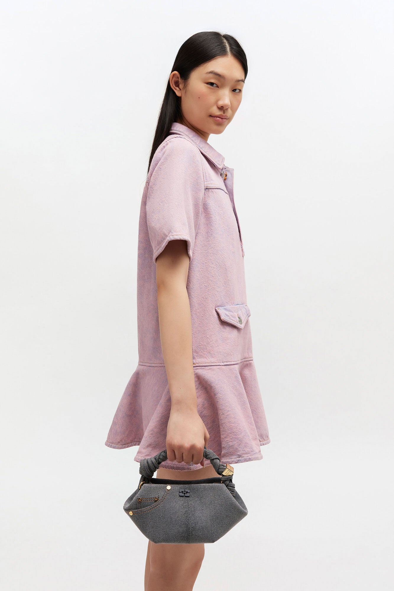 Ganni Bag Mini Bou “Denim”