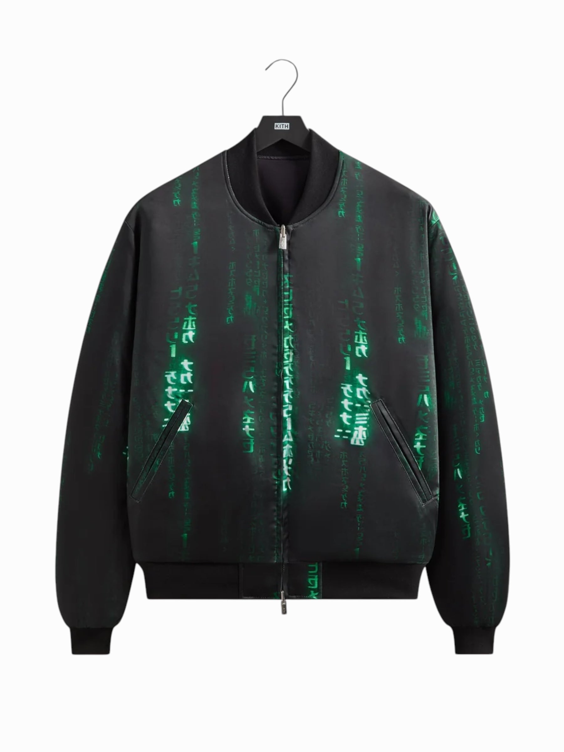 Kith x The Matrix Jacket Bomber “Satin Black”