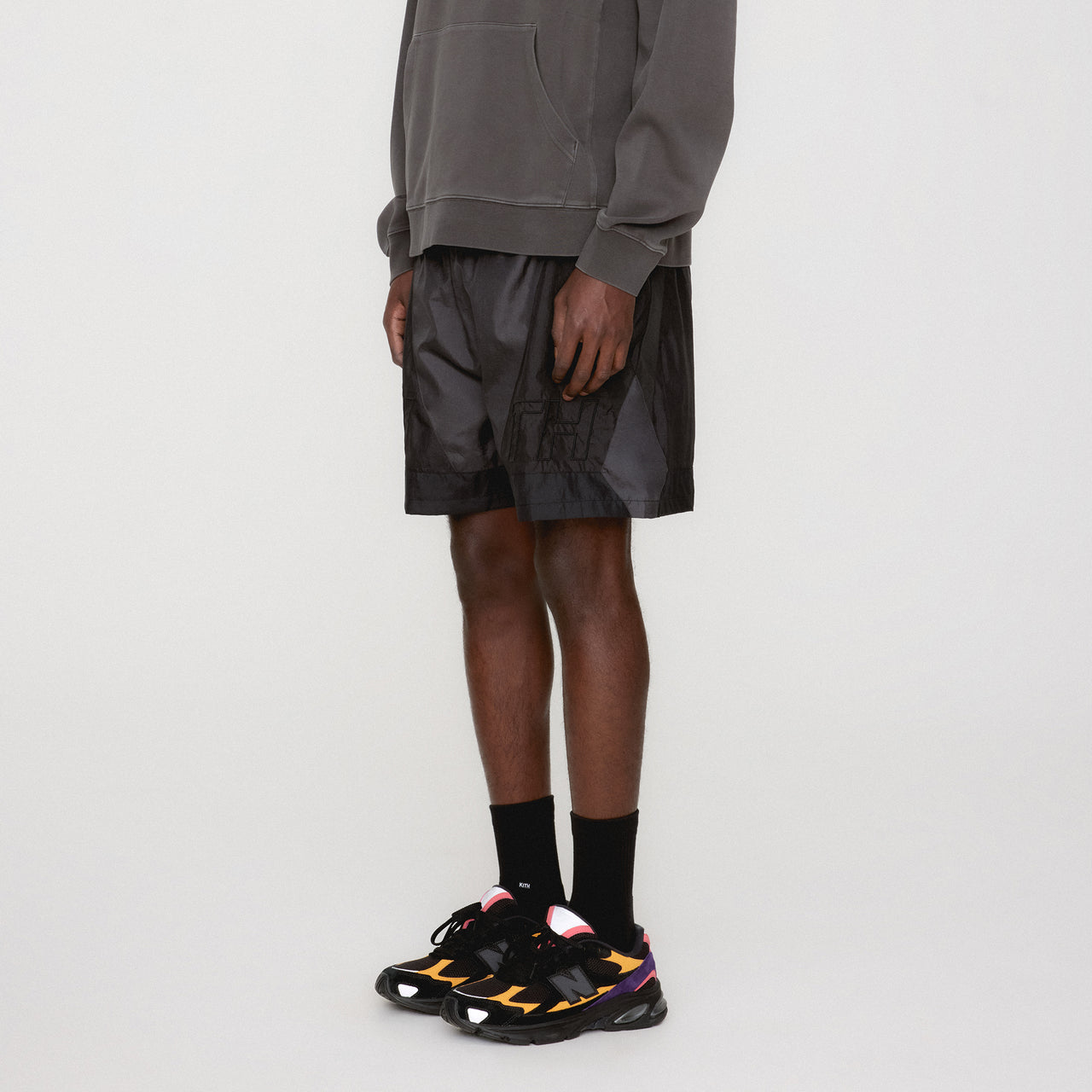 Kith Washed Turbo Shorts “Black”
