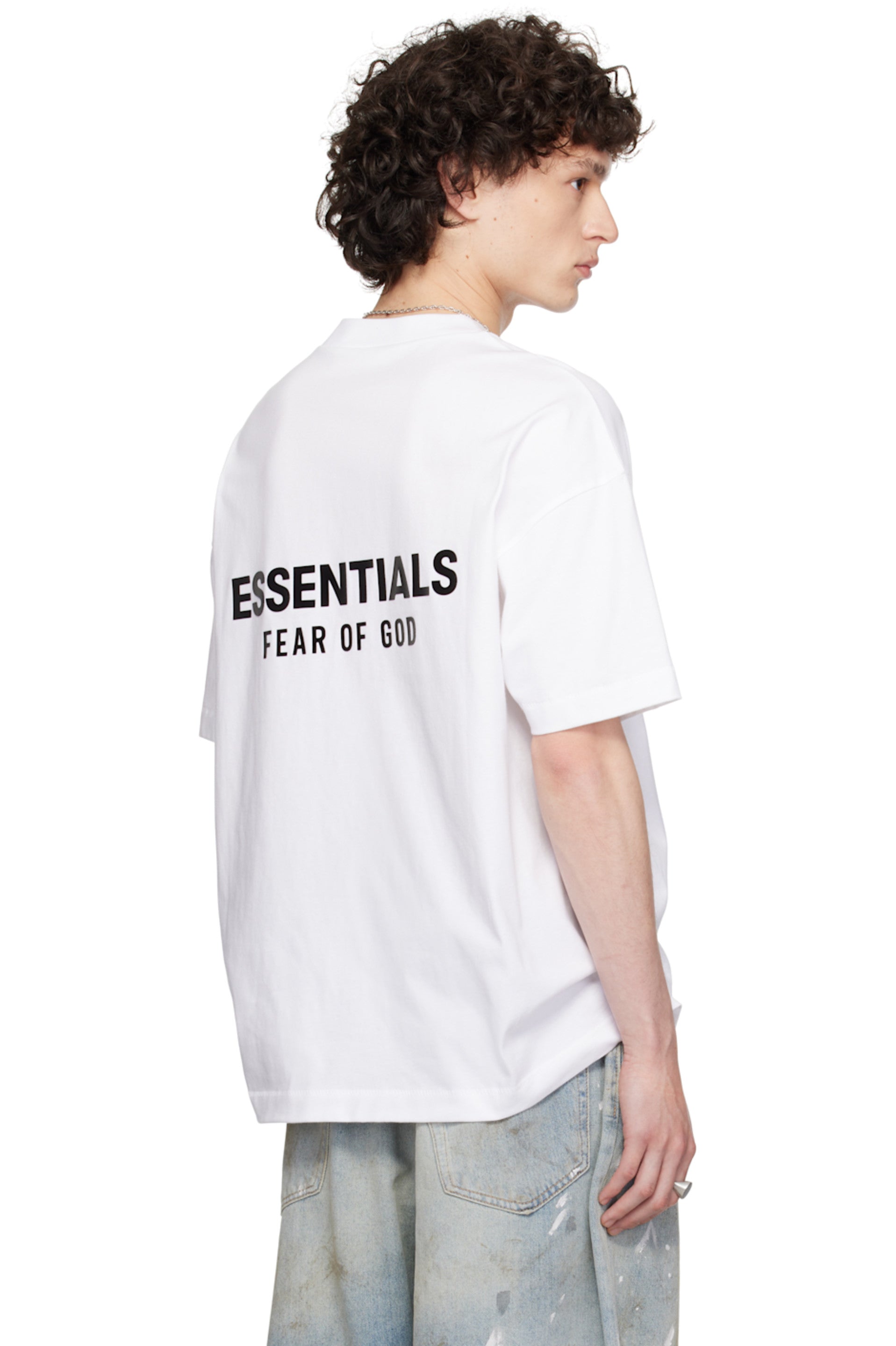 Essentials T Shirt “Bright White” (SS25)
