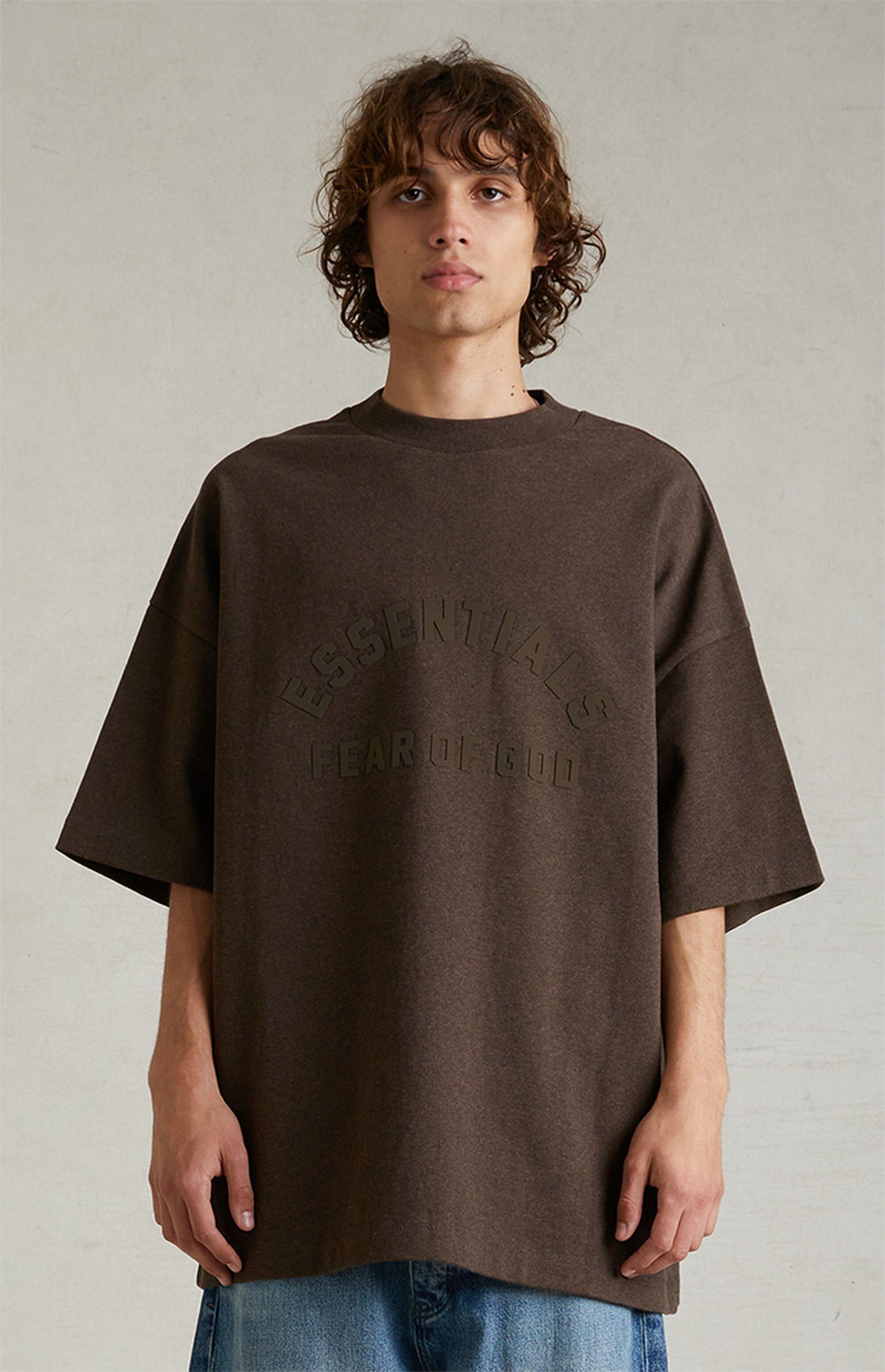 Essentials Heavy T Shirt “Heather Wood” (SS24)