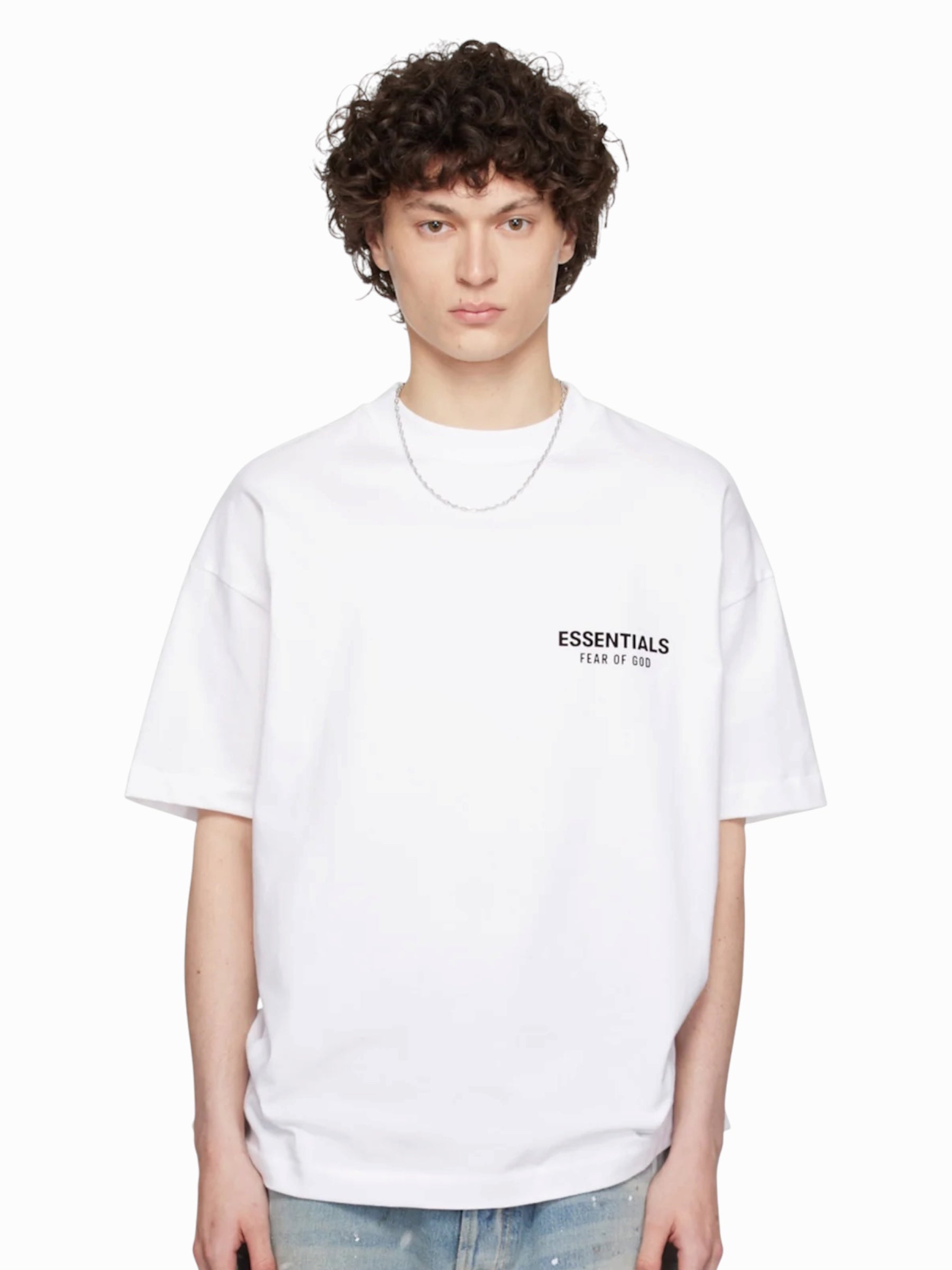 Essentials T Shirt “Bright White” (FW25)