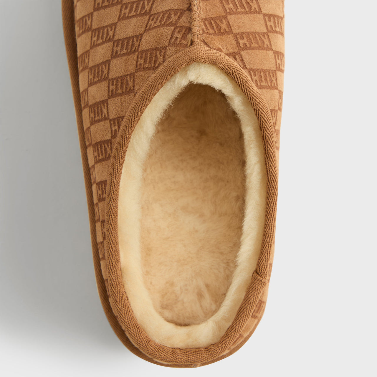 Kith Monogram Shearling Slippers “Loft”