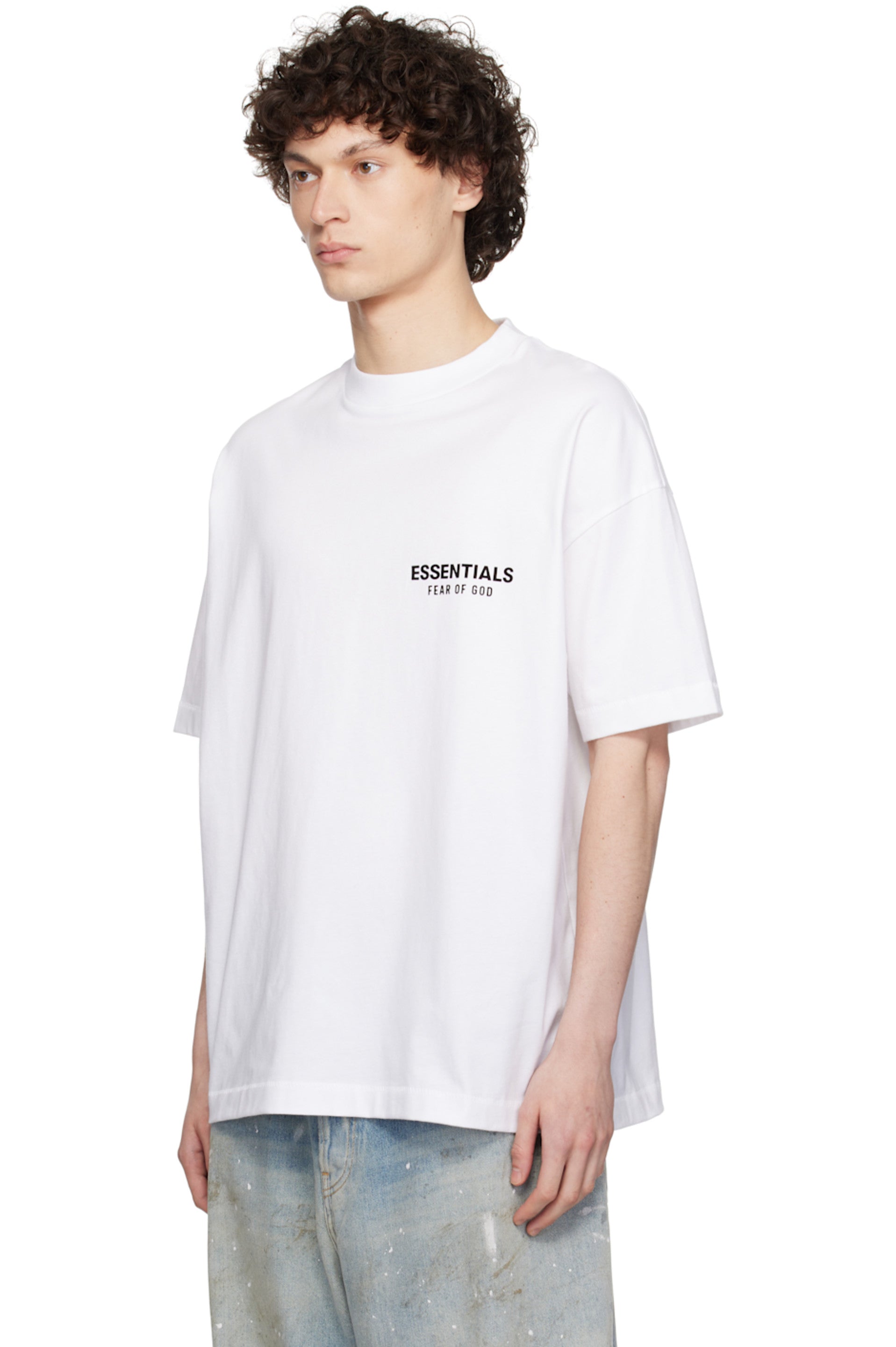 Essentials T Shirt “Bright White” (SS25)