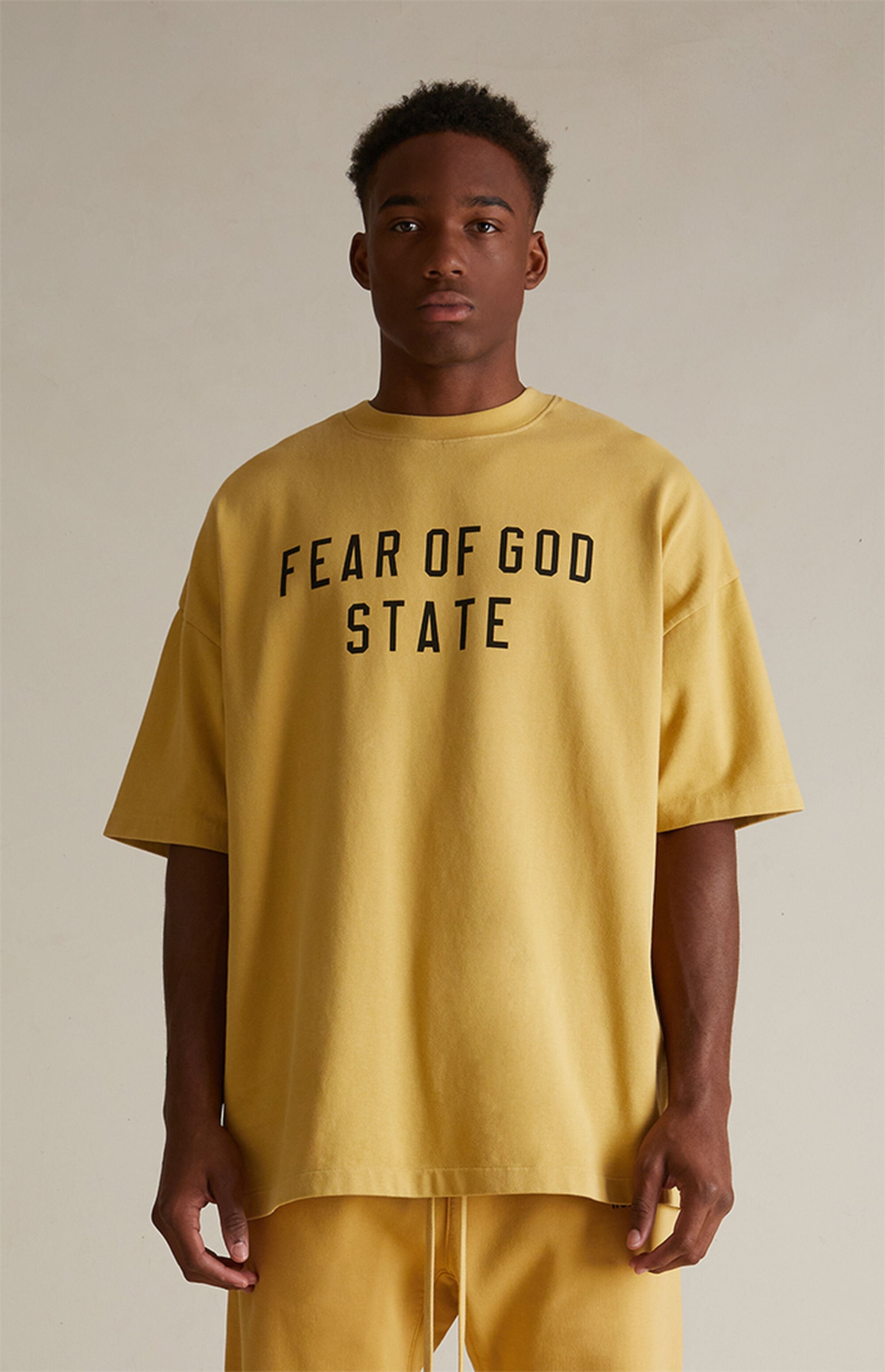 Essentials Heavy T Shirt “Amber” (FW24)