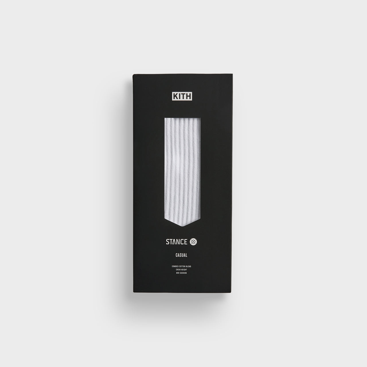 Kith Crew Socks Classic 2.0 “White”