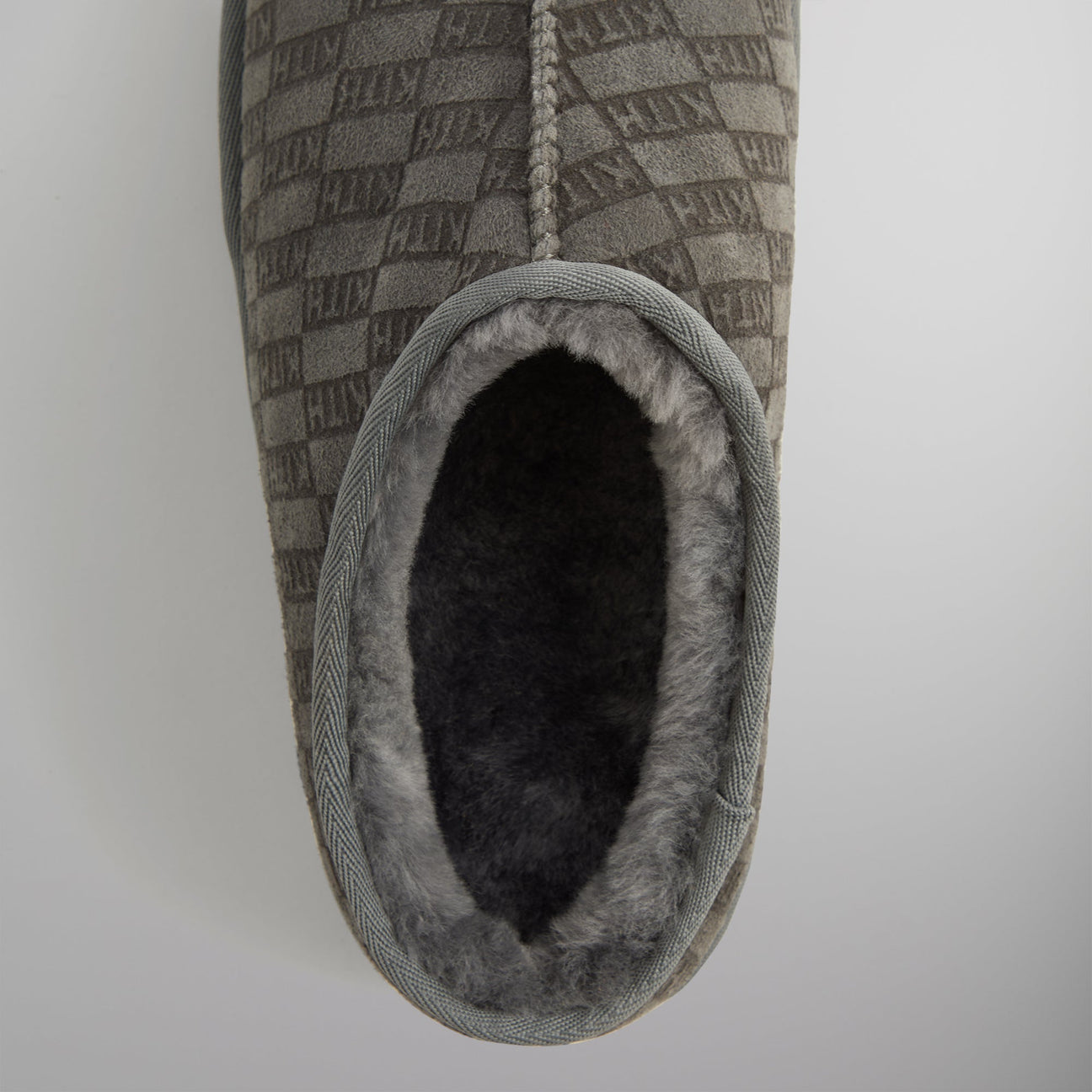 Kith Monogram Shearling Slippers “Idea”