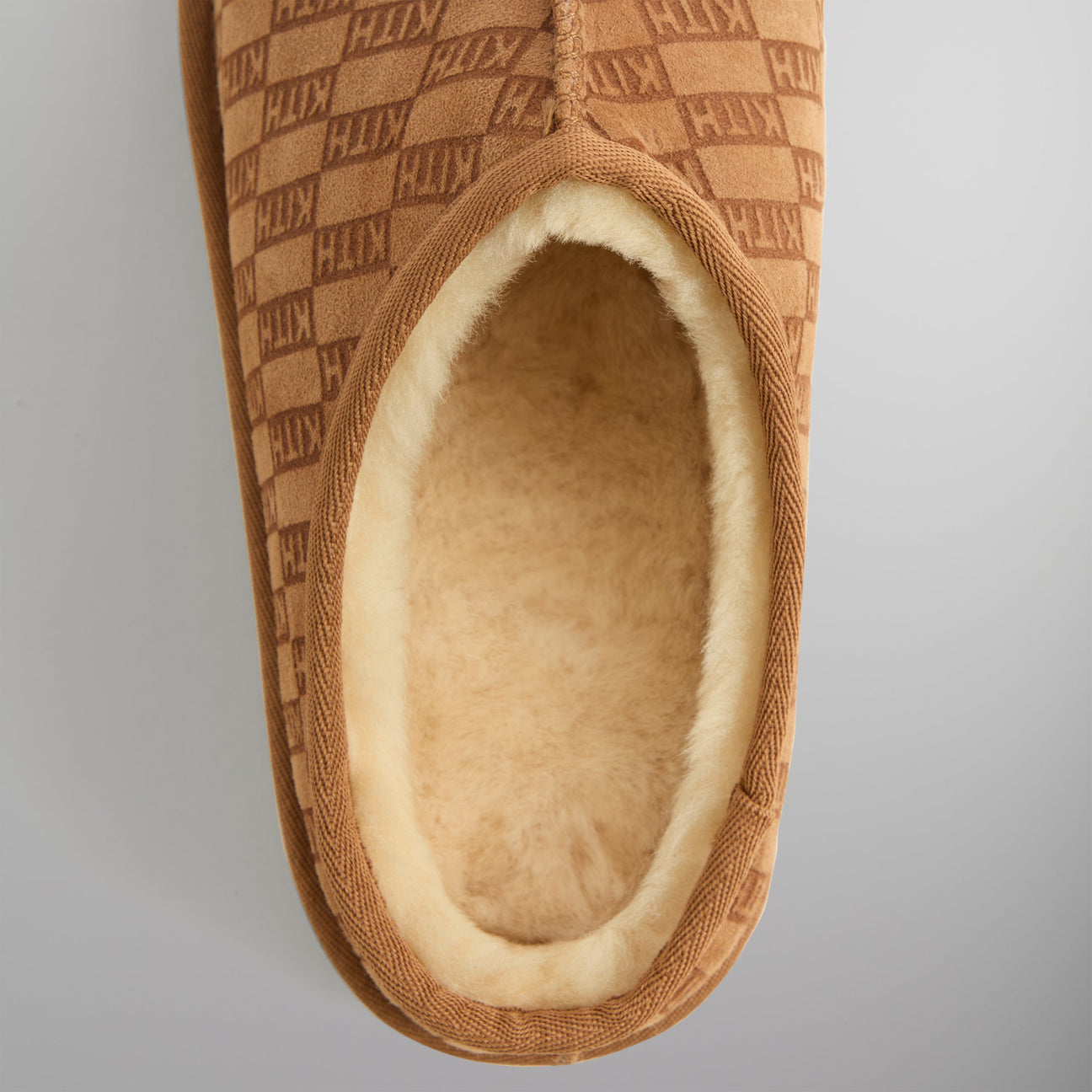 Kith Monogram Shearling Slippers “Loft”