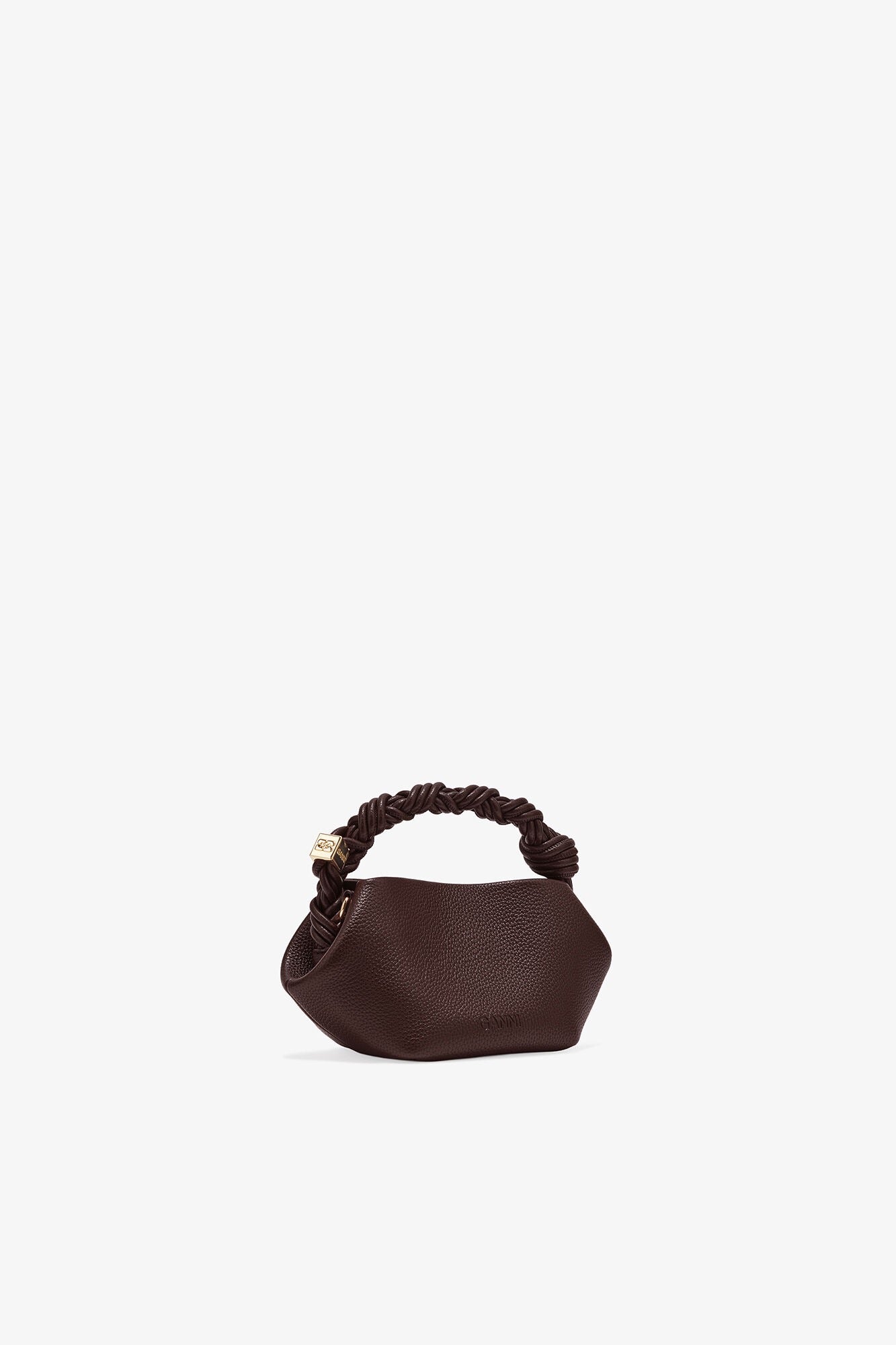 Ganni Bag Mini Bou “Brown Grained”