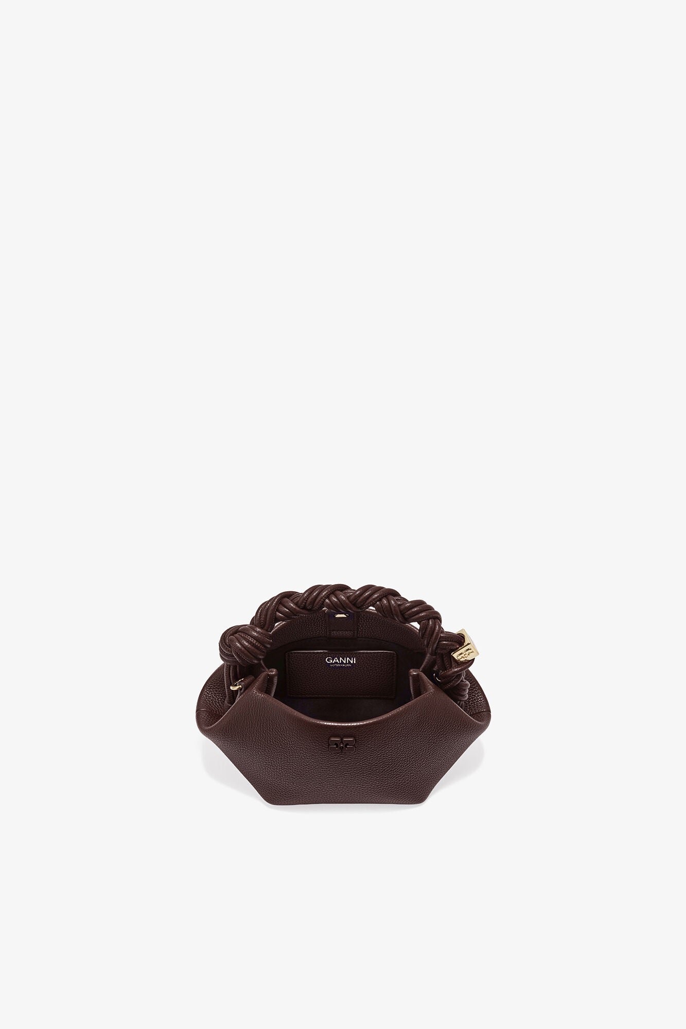 Ganni Bag Mini Bou “Brown Grained”