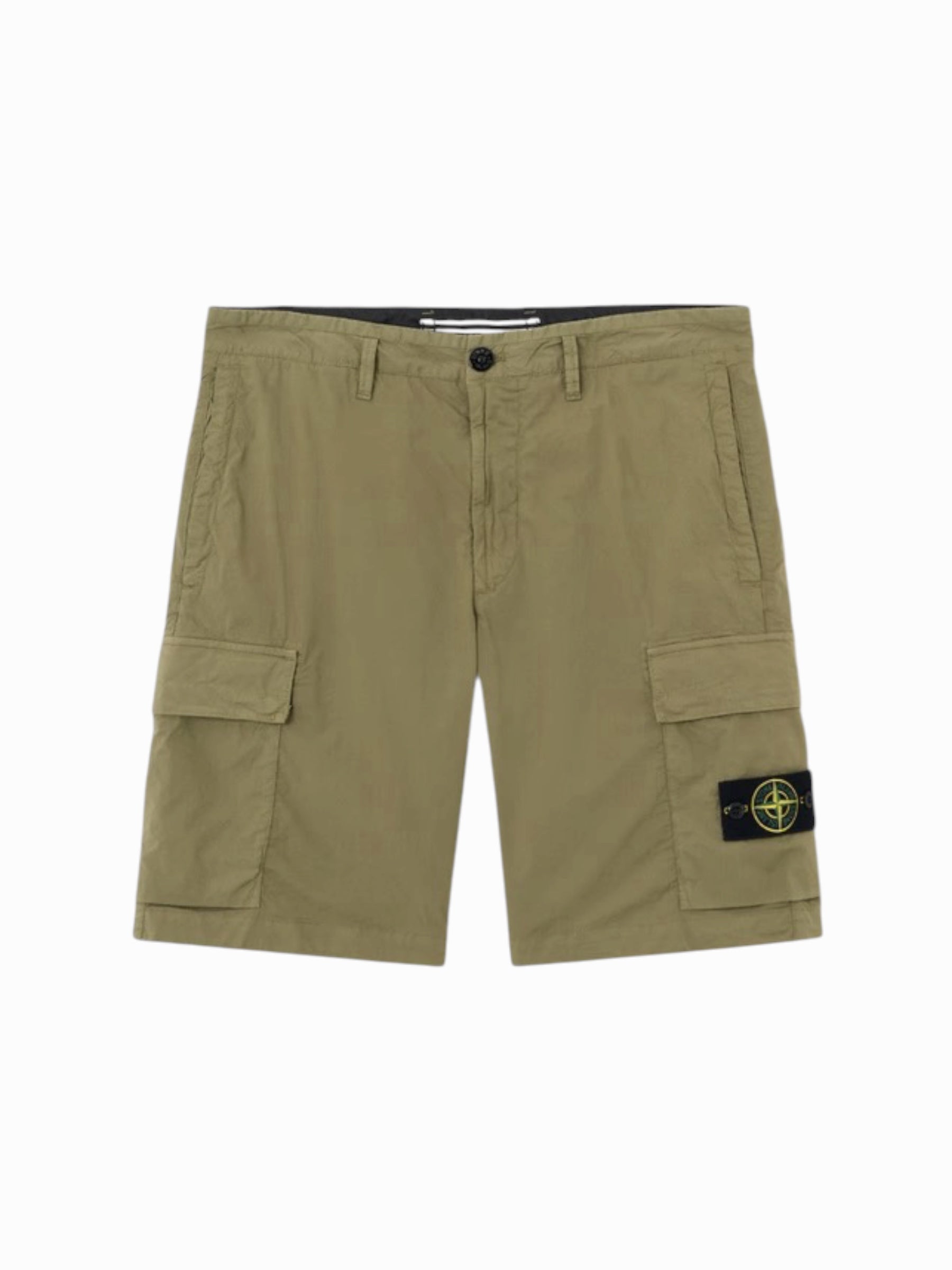 Stone Island Cargo Bermuda Shorts "Olive Green"