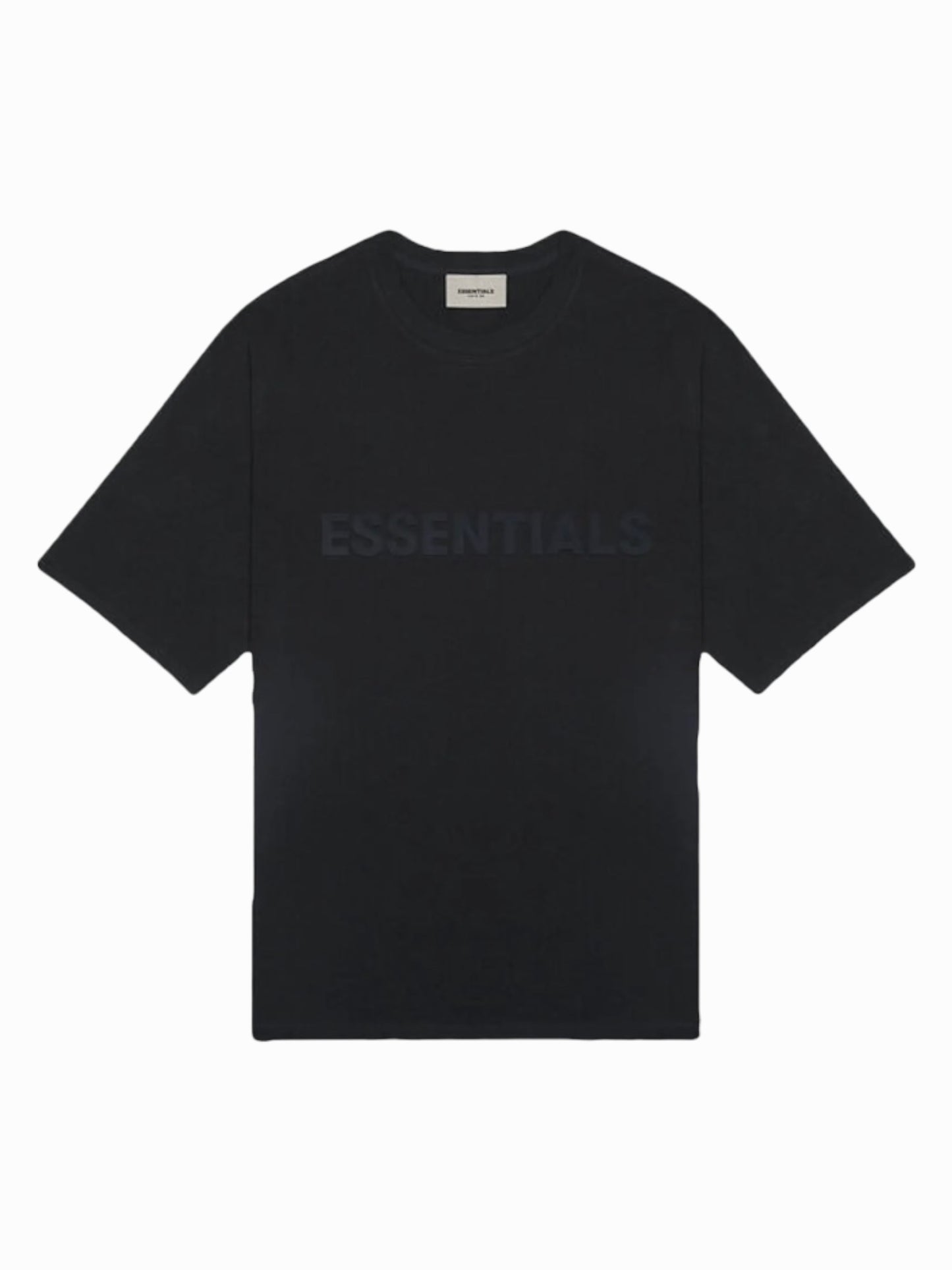 Essentials T Shirt Appliqué Logo “Black”