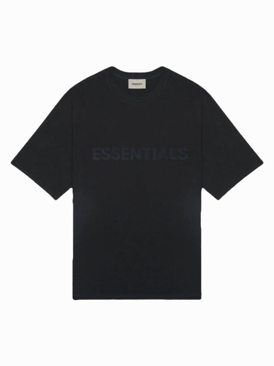 Essentials T Shirt Appliqué Logo “Black”