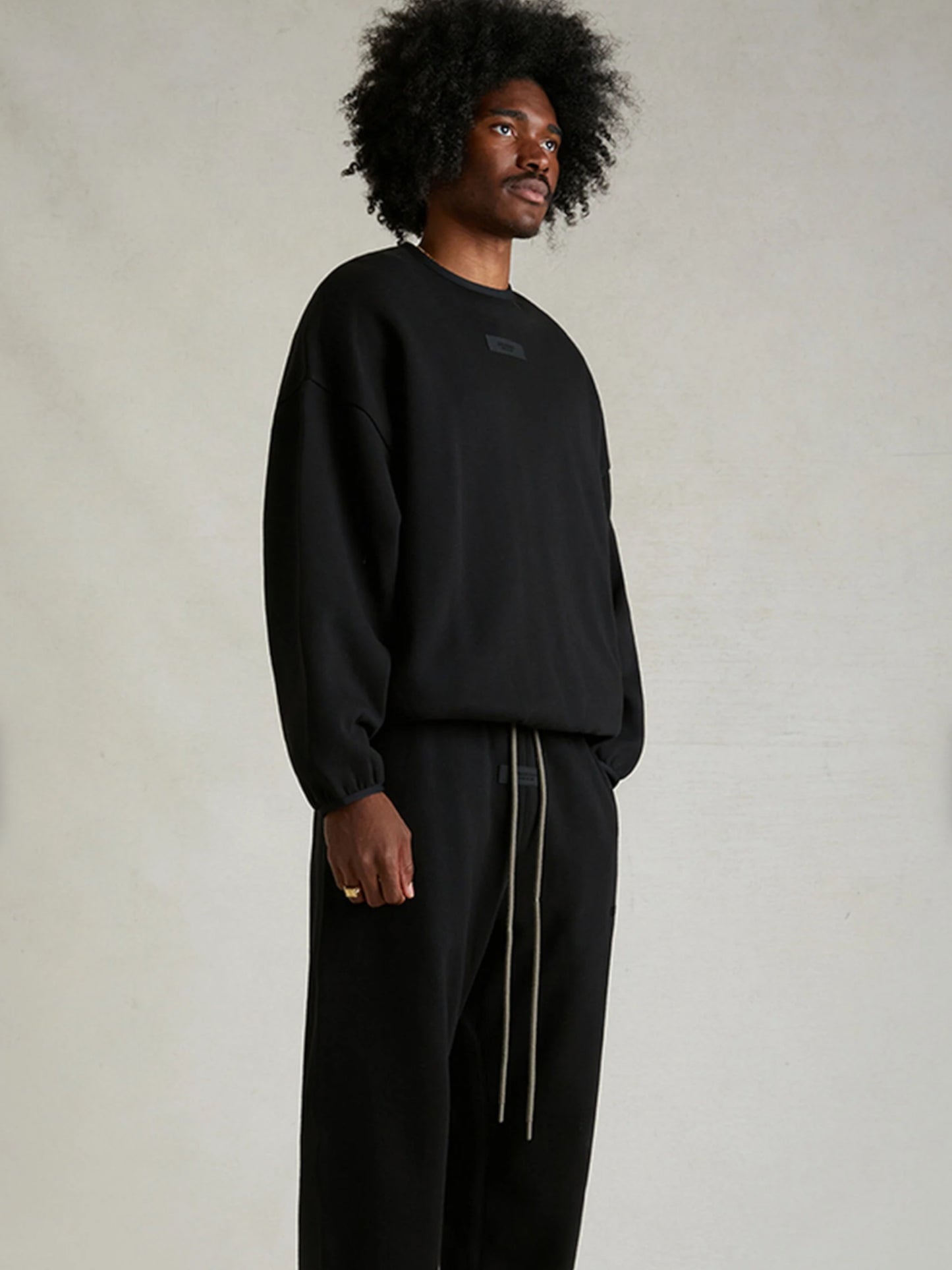 Essentials Sweatpants “Jet Black” (SS24)