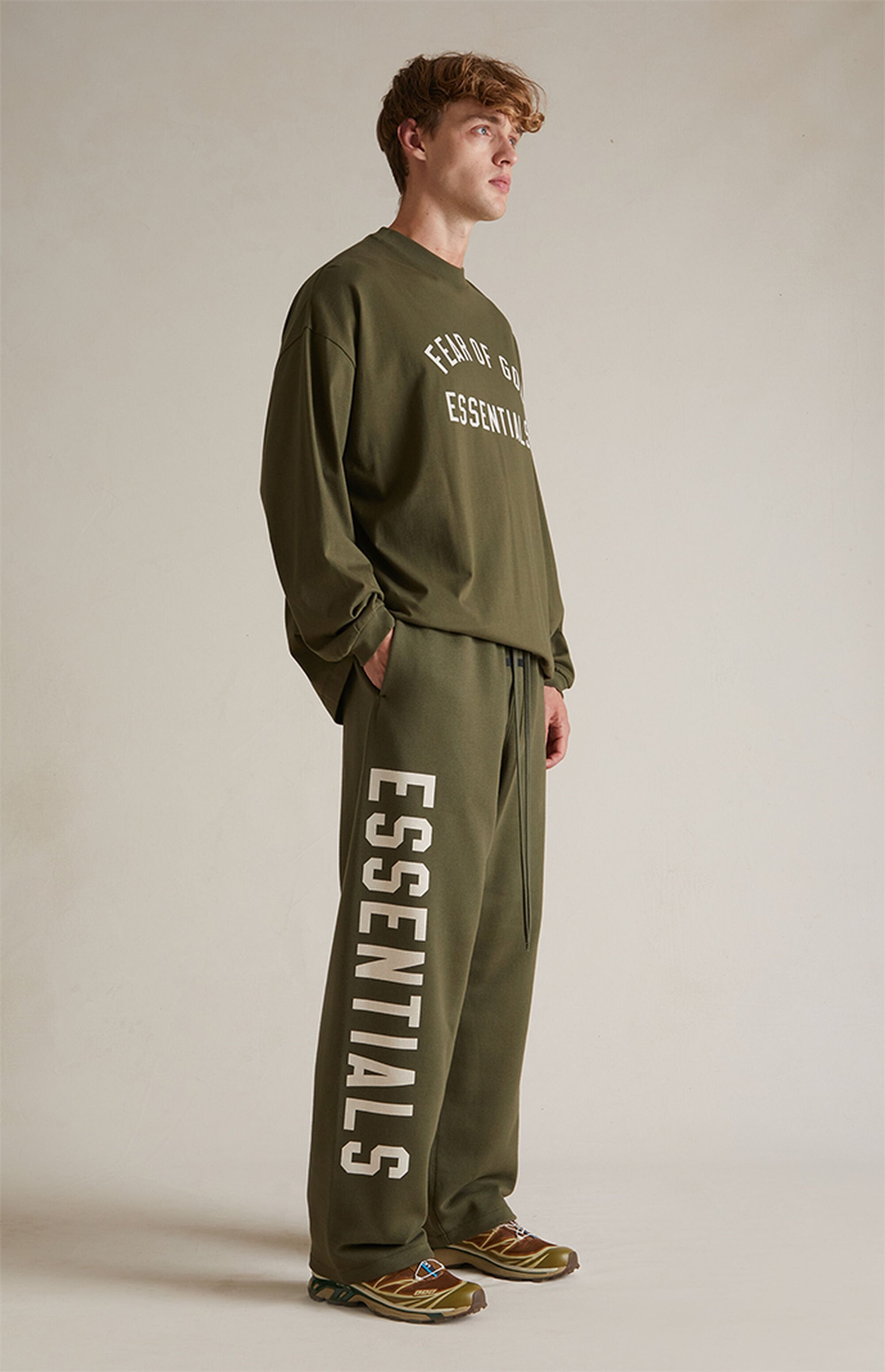 Essentials Sweatpants Relaxed “Military” (FW24)
