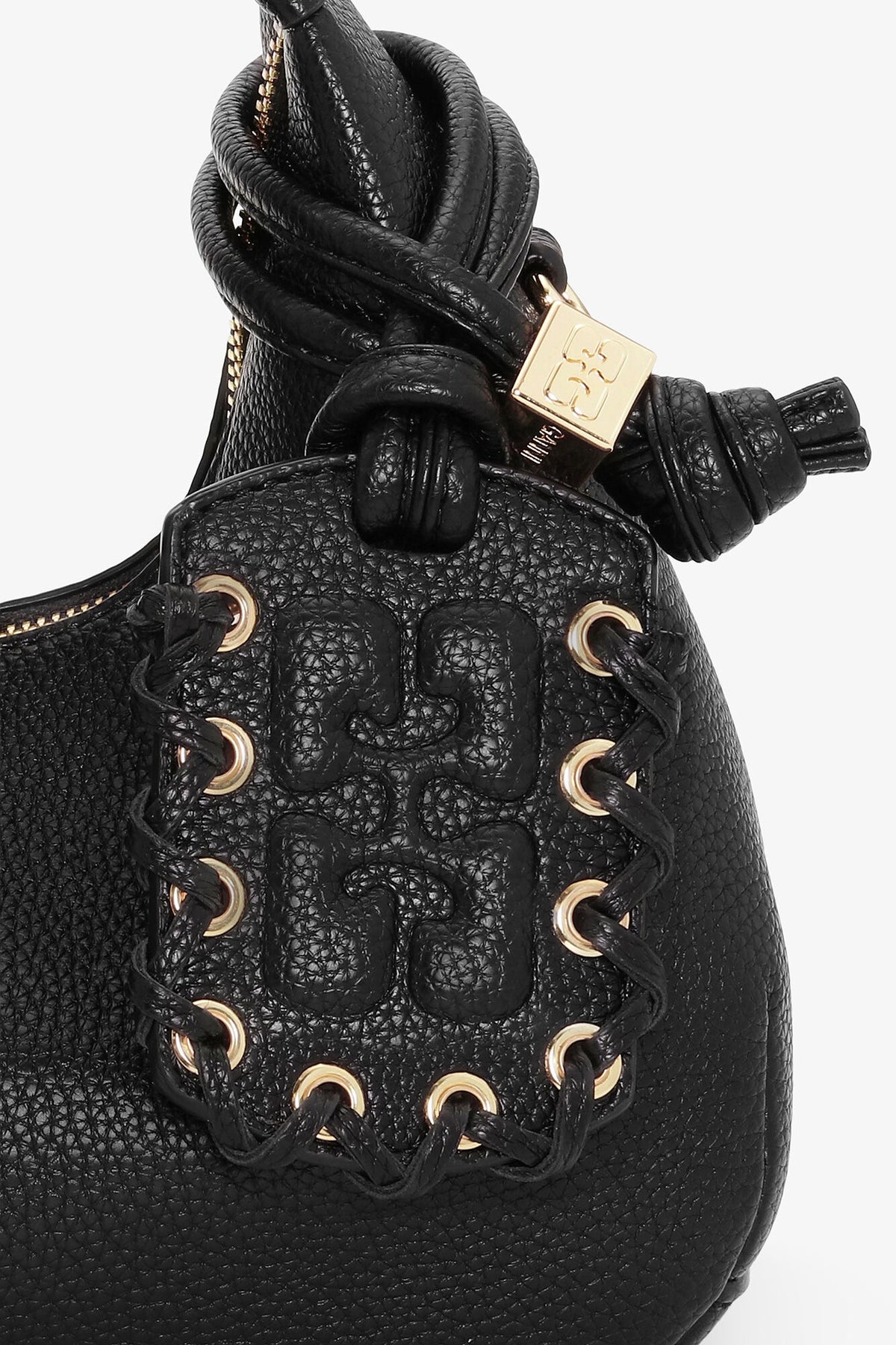 Ganni Bag Mini Hobo “Black"