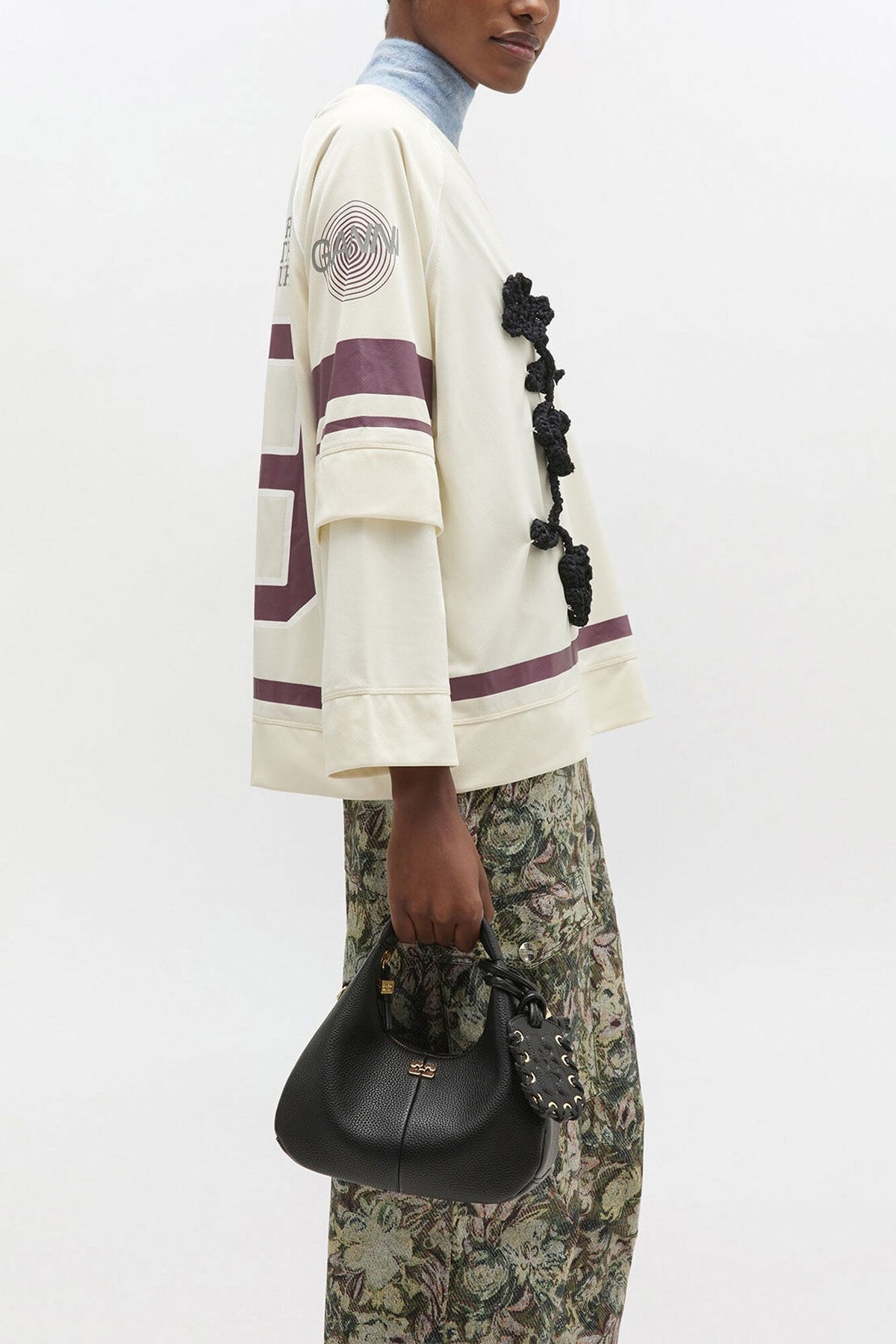 Ganni Bag Mini Hobo “Black"